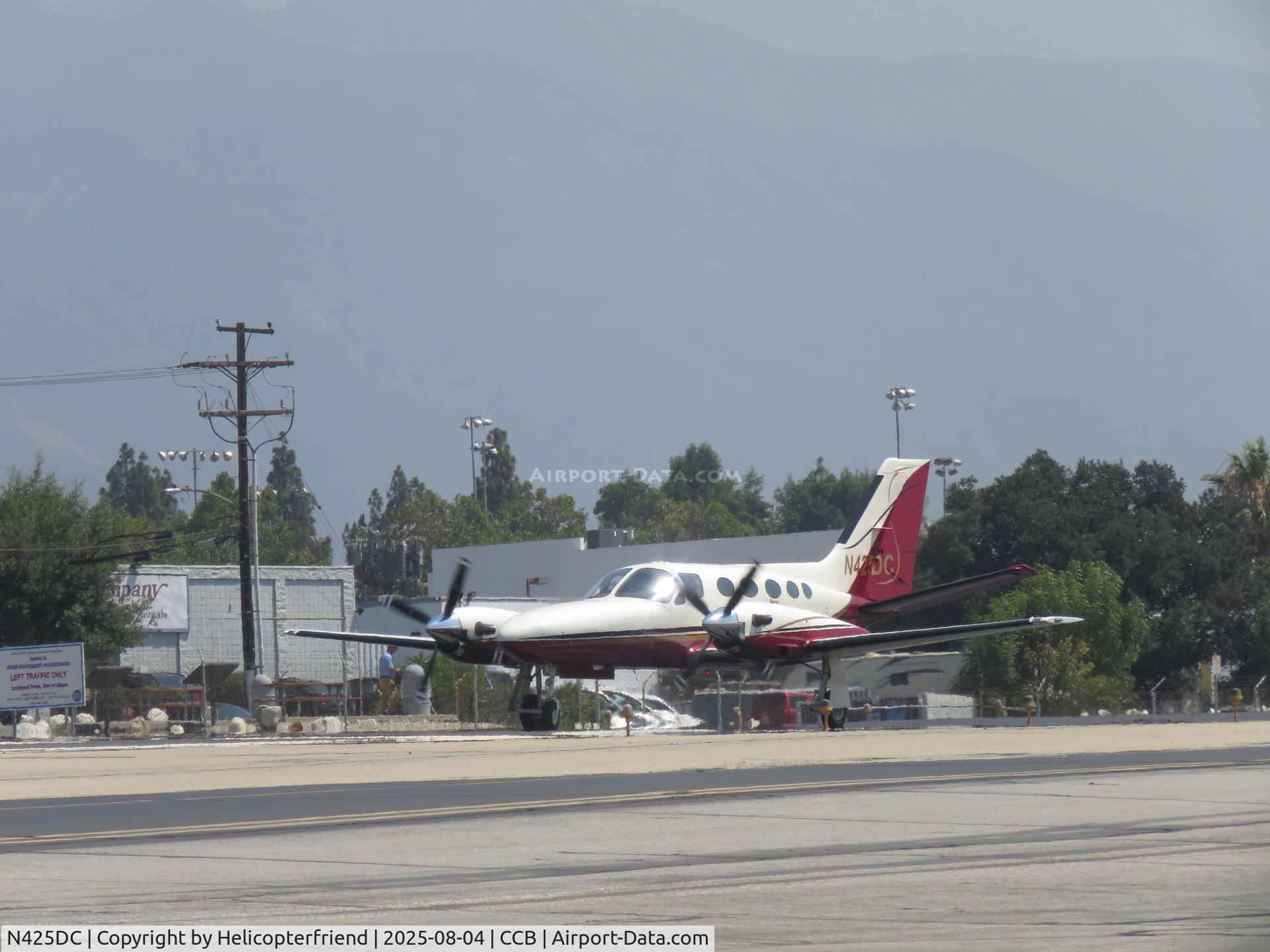 N425DC, 1983 Cessna 425 Conquest I C/N 425-0185, Powering up