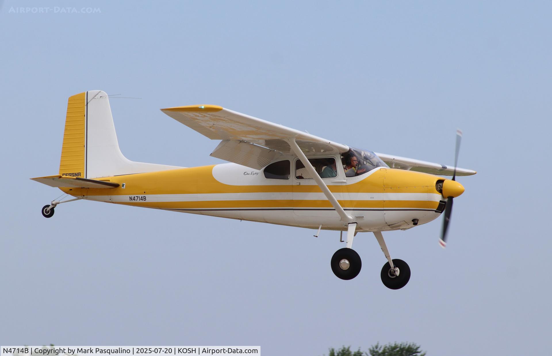 N4714B, 1955 Cessna 180 C/N 31612, Cessna 180