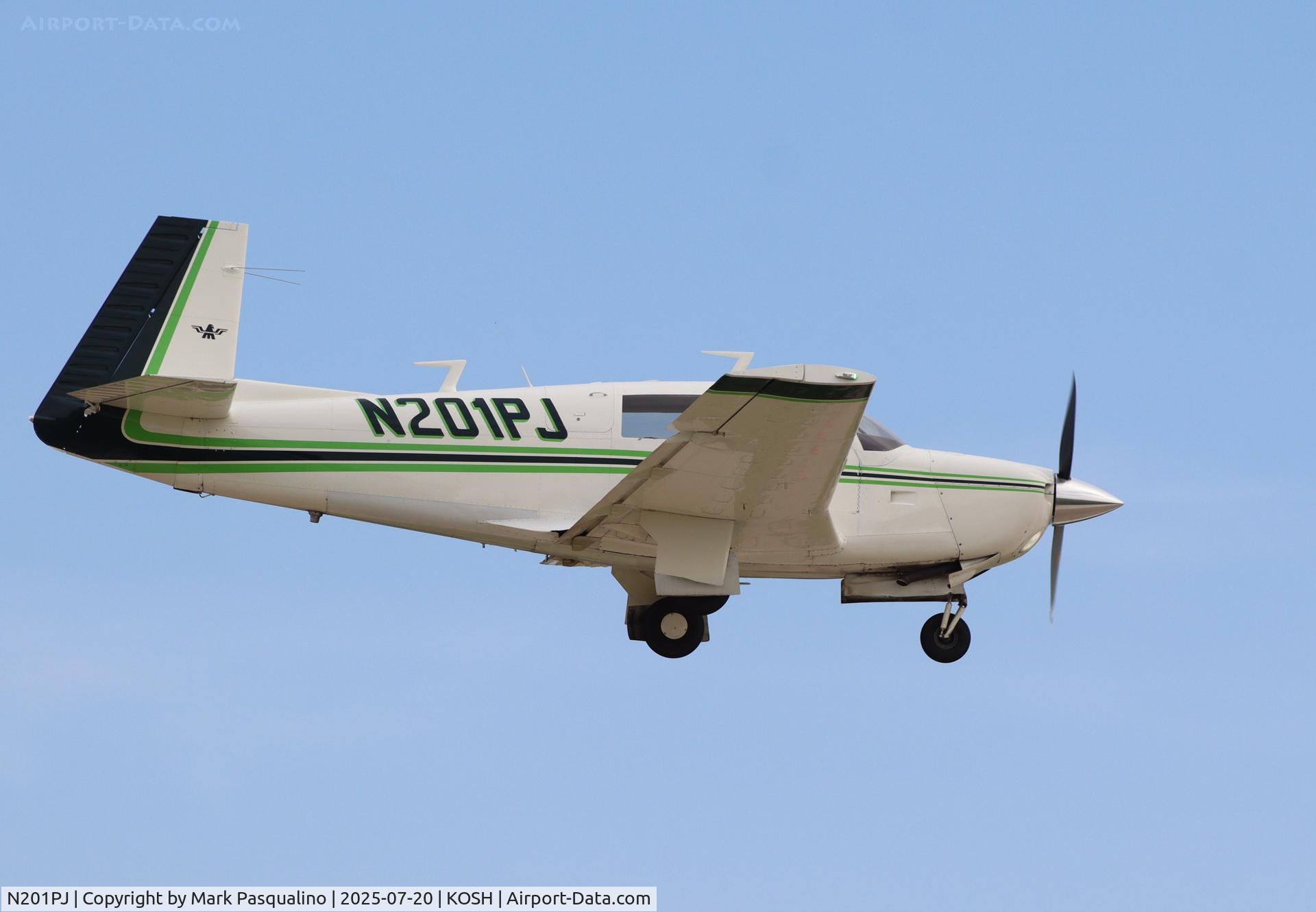 N201PJ, 1977 Mooney M20J 201 C/N 24-0180, Mooney M20J