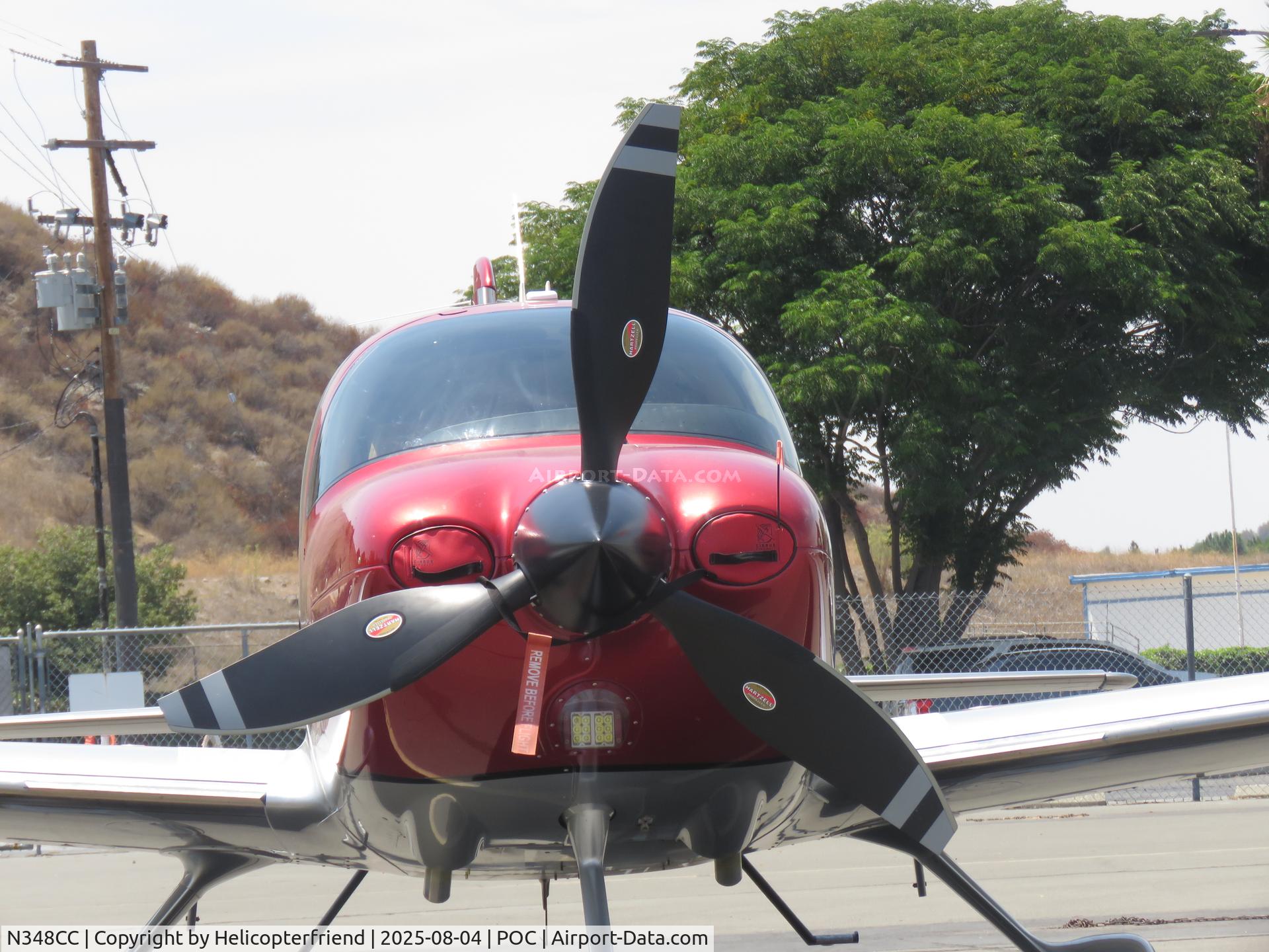 N348CC, 2023 Cirrus Design Corp SR22 C/N 9281, Cont Motor