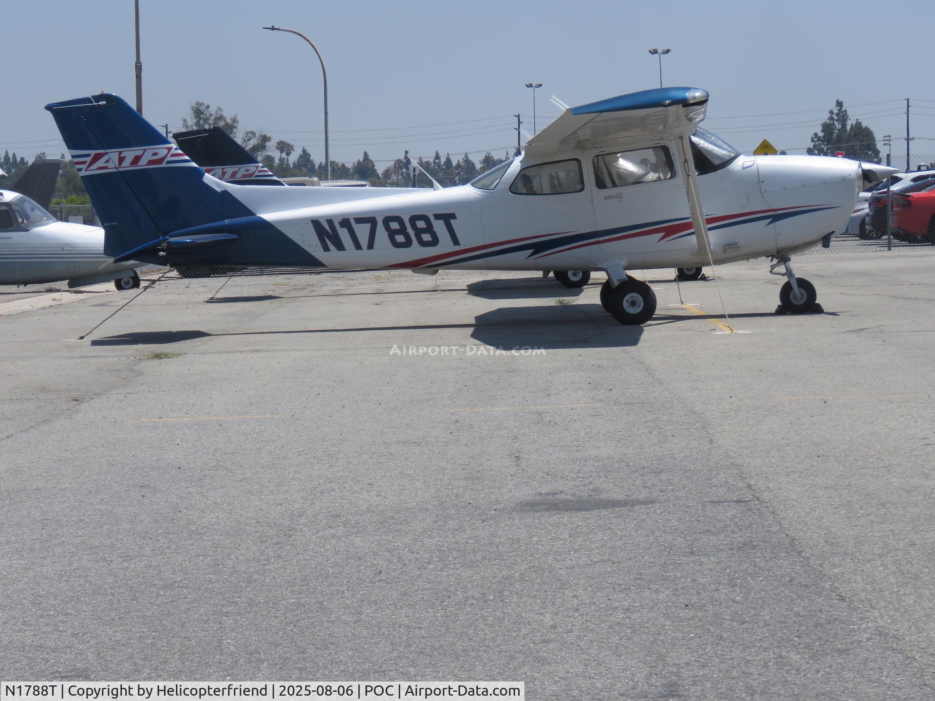 N1788T, 2017 Textron (Cessna) 172S C/N 172S12114, Parked at ATP