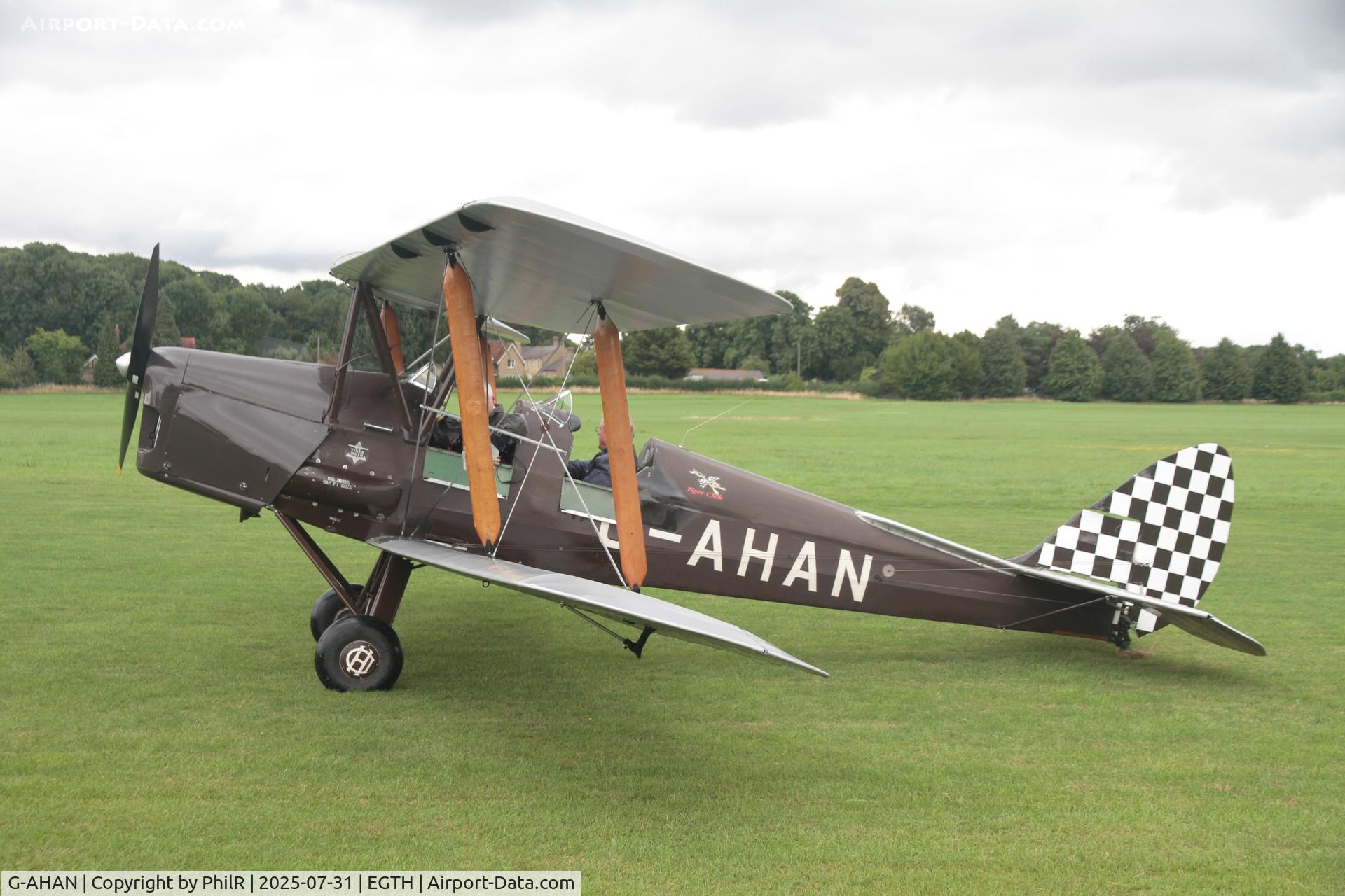 G-AHAN, 1944 De Havilland DH-82A Tiger Moth II C/N 86553, G-AHAN 1944 DH82A TigerMoth DH60 Centenary Fly In Old Warden