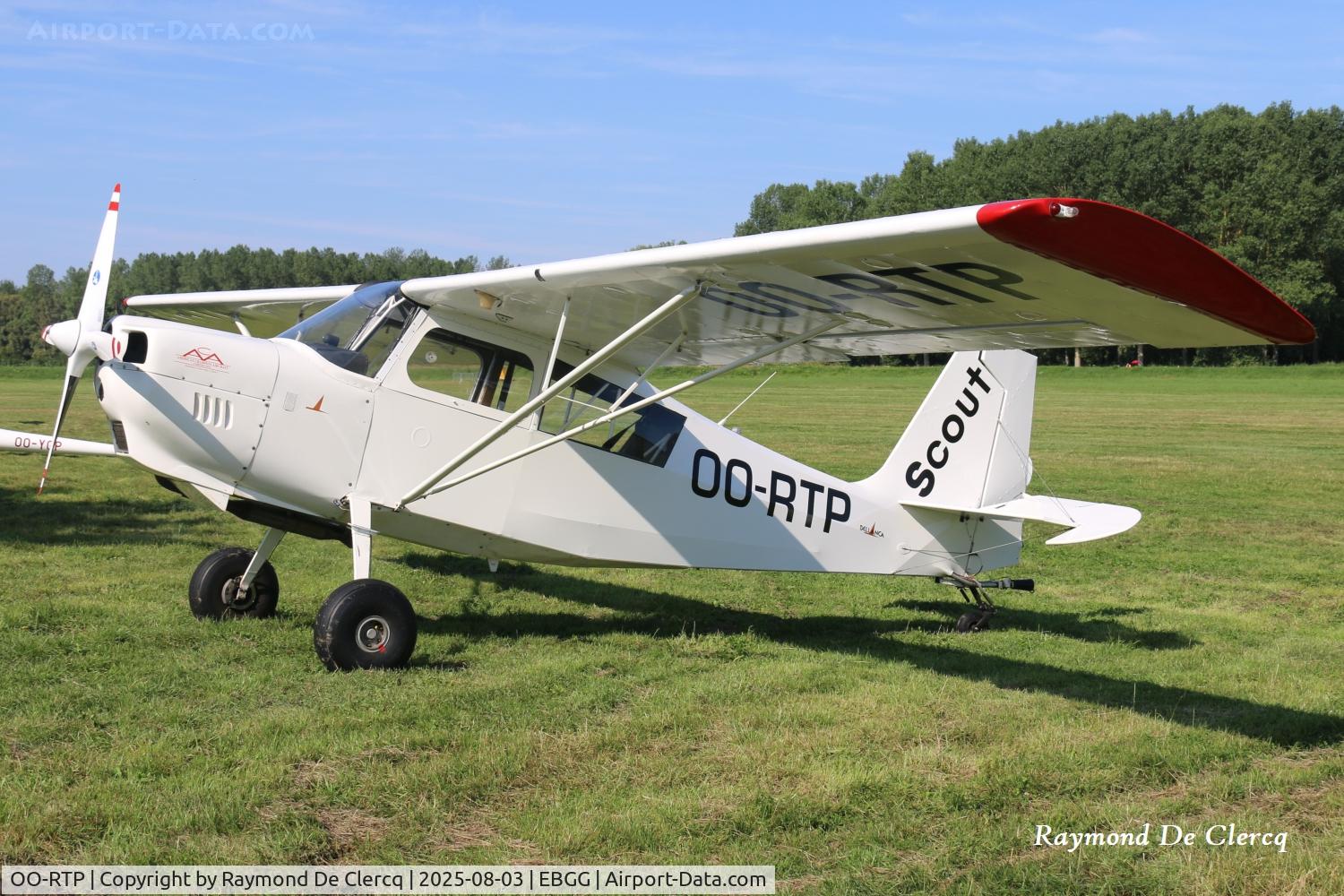 OO-RTP, 1980 Bellanca 8GCBC Scout C/N 342-80, At Overboelare EBGG.