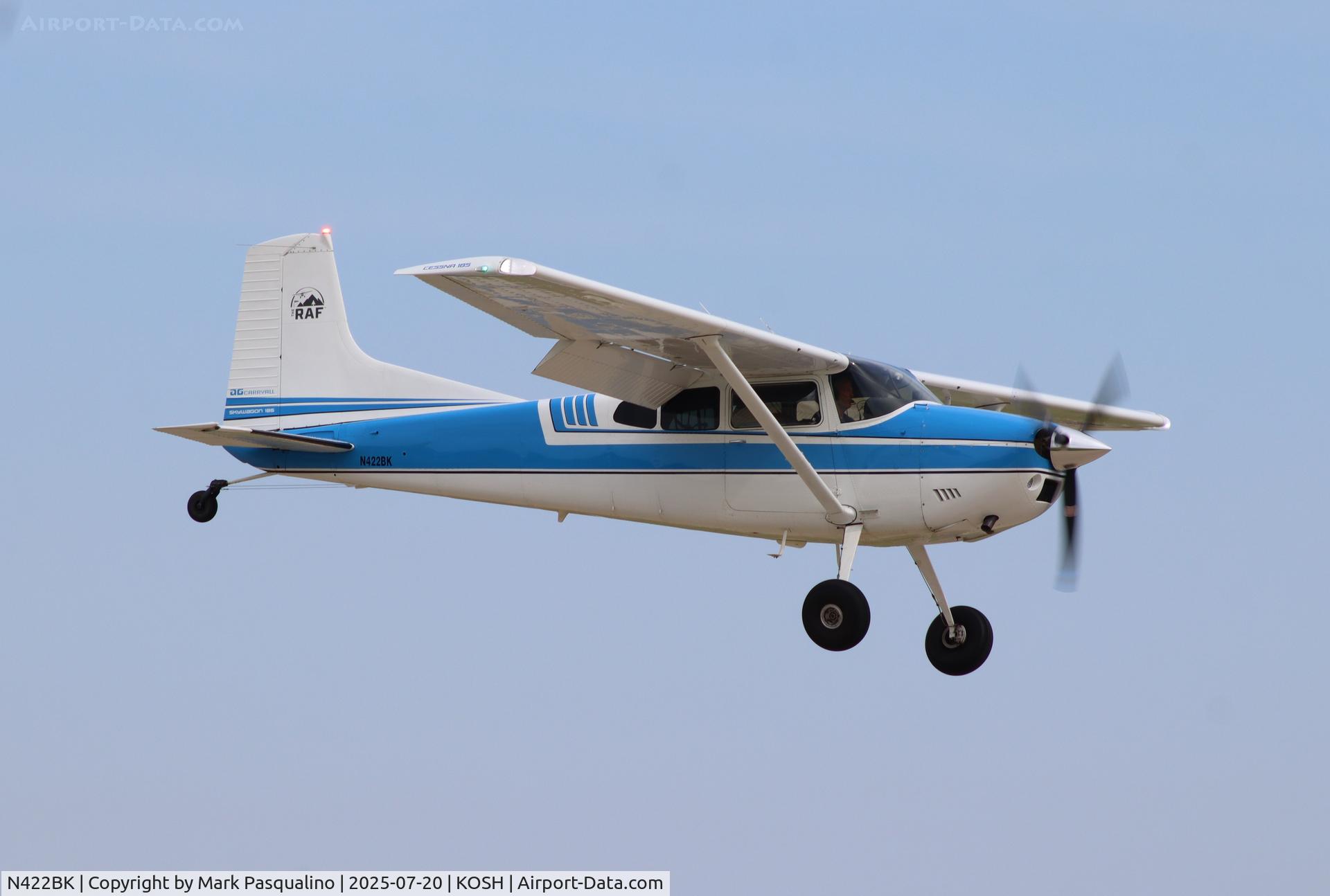 N422BK, 1972 Cessna A185F Skywagon 185 C/N 18502121, Cessna A185F