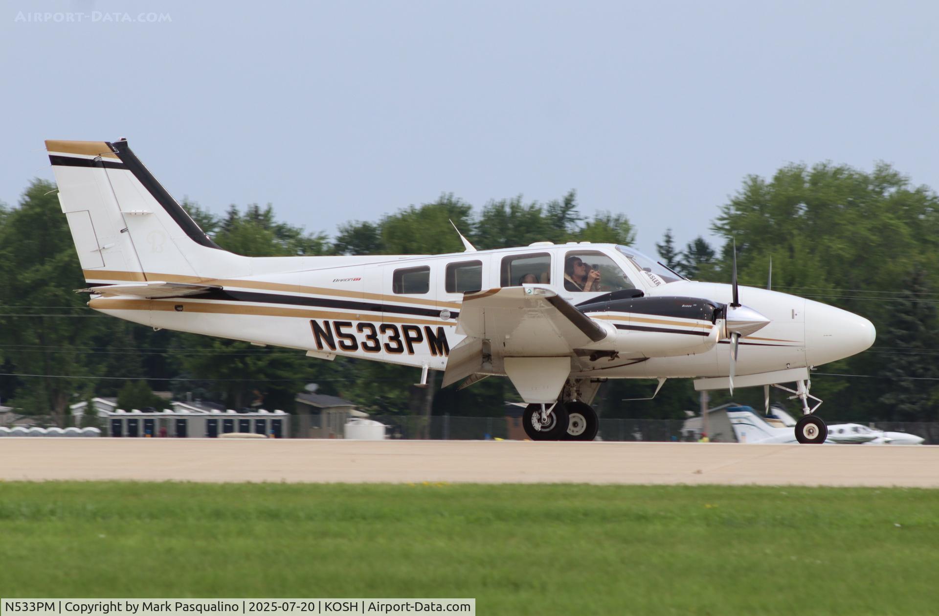 N533PM, Hawker Beechcraft Corp G58 Baron C/N TH-2255, Beech G58