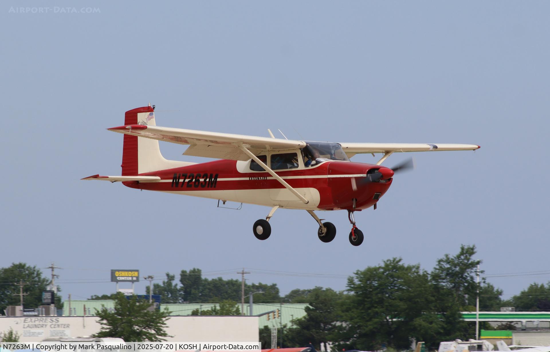 N7263M, 1958 Cessna 175 Skylark C/N 55563, Cessna 175