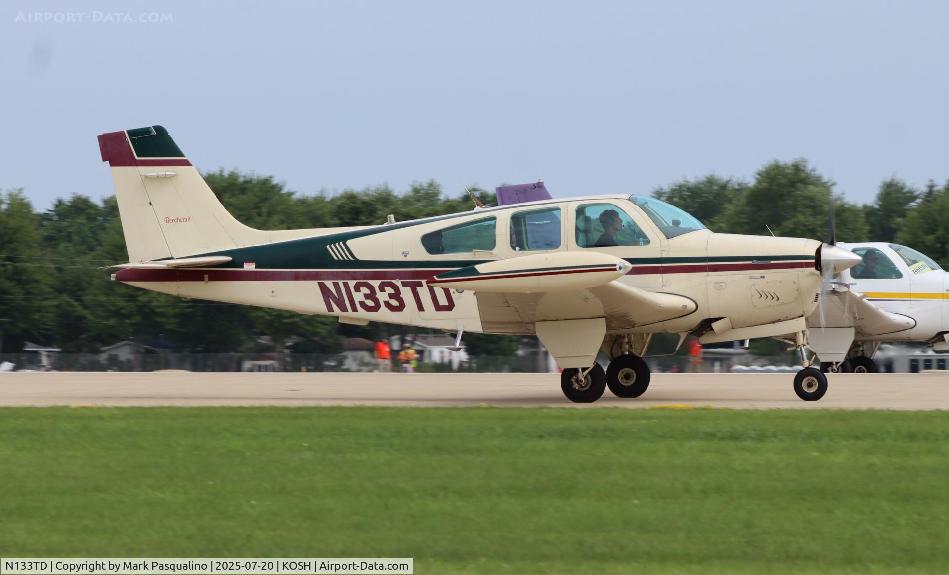 N133TD, 1990 Beech F33A Bonanza C/N CE-1548, Beech F33A