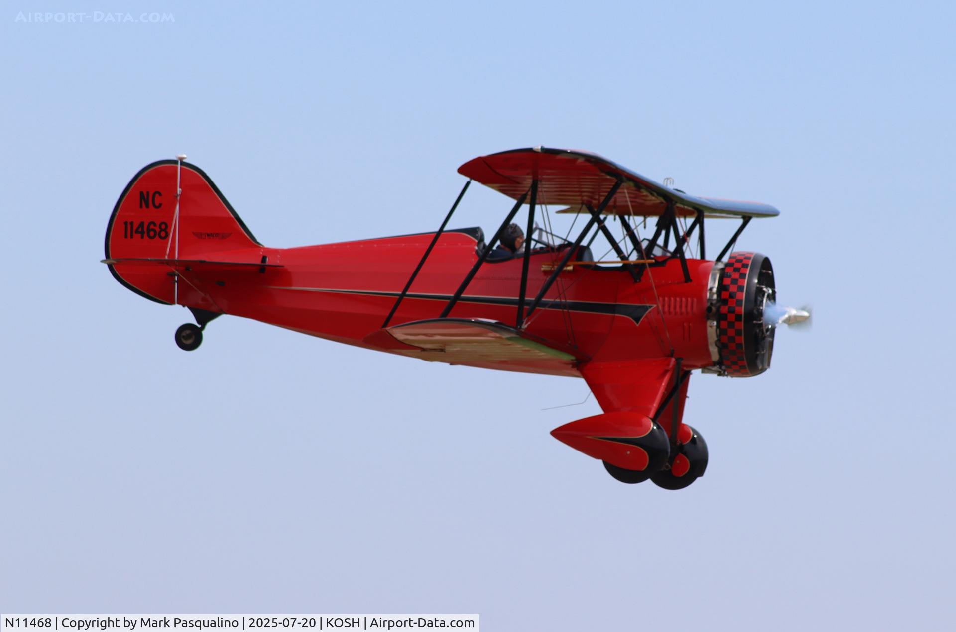 N11468, 1931 Waco QCF C/N 3541, Waco QCF