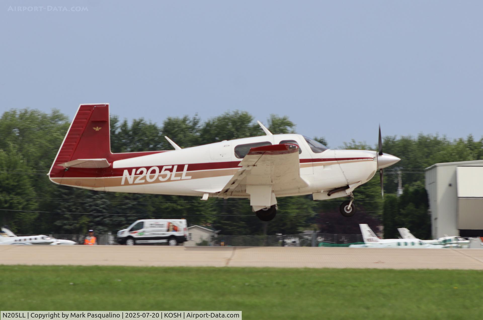 N205LL, Mooney M20J 201 C/N 24-3055, Mooney M20J