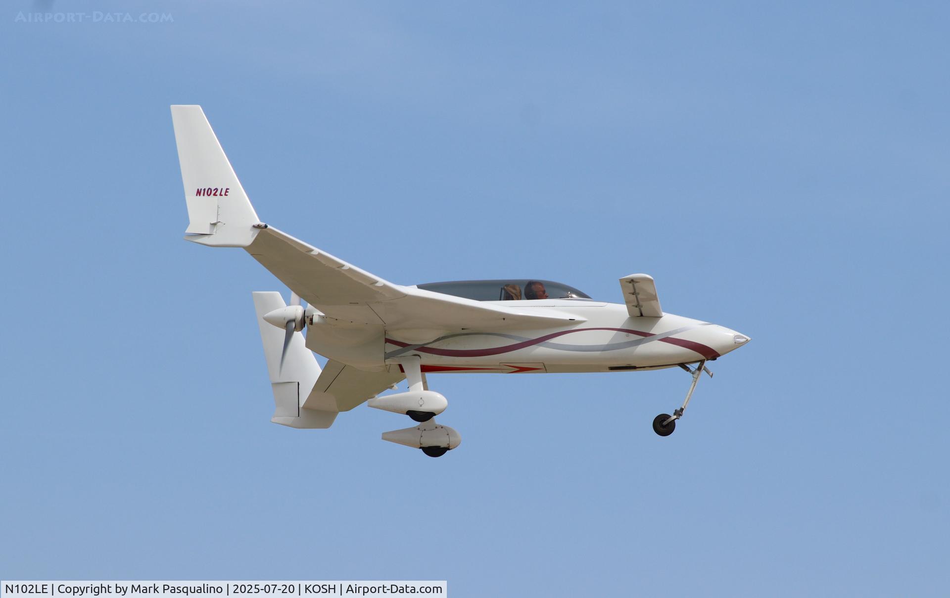 N102LE, 1981 Rutan Long-EZ C/N 102, Rutan Long-EZ