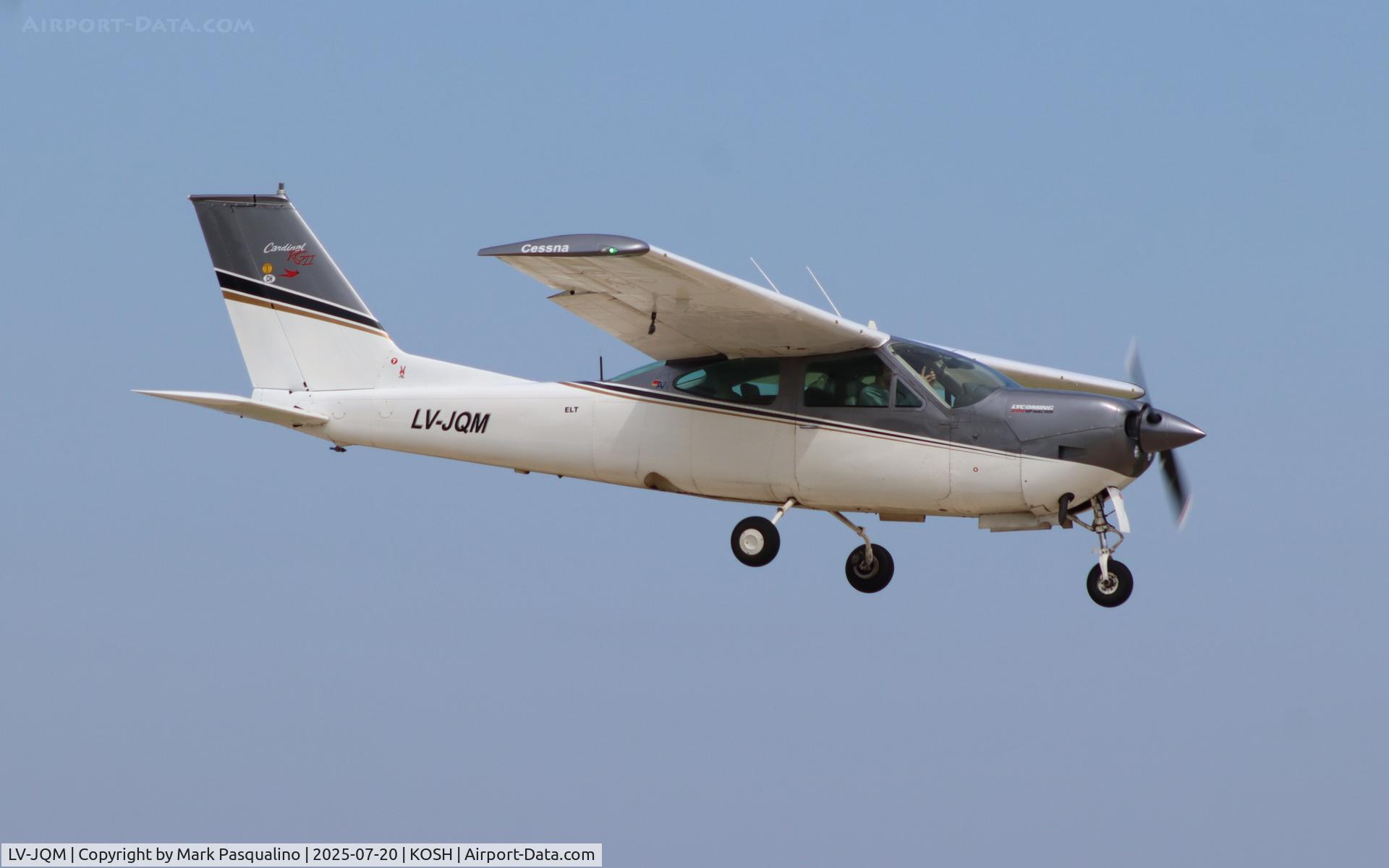 LV-JQM, 1973 Cessna 177RG Cardinal Cardinal C/N 177RG0359, Cessna 177RG