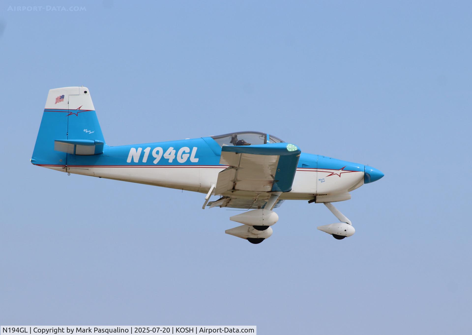 N194GL, 2003 Vans RV-9A C/N 90118, Vans RV-9A