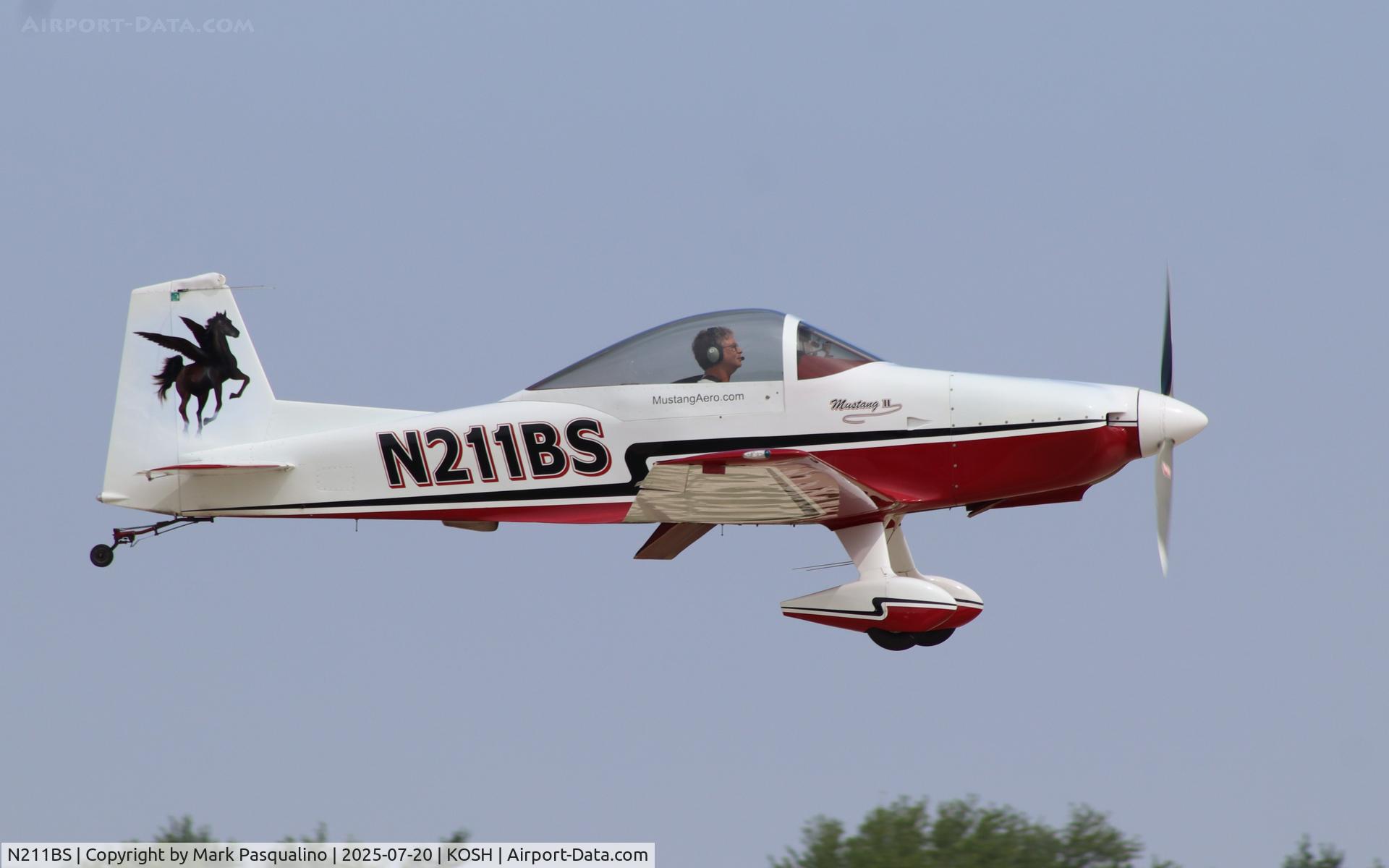 N211BS, 2005 Mustang Aeronautics Mustang II C/N M-II-1241, Mustang II