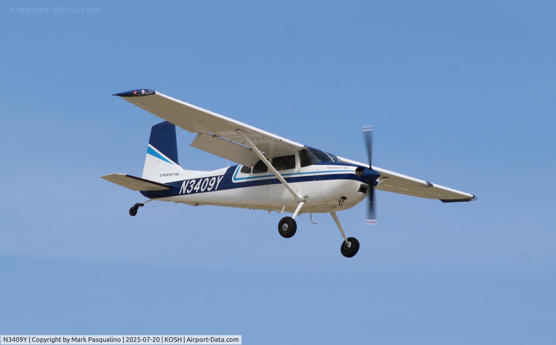 N3409Y, 1967 Cessna 180H Skywagon C/N 18051909, Cessna 180H
