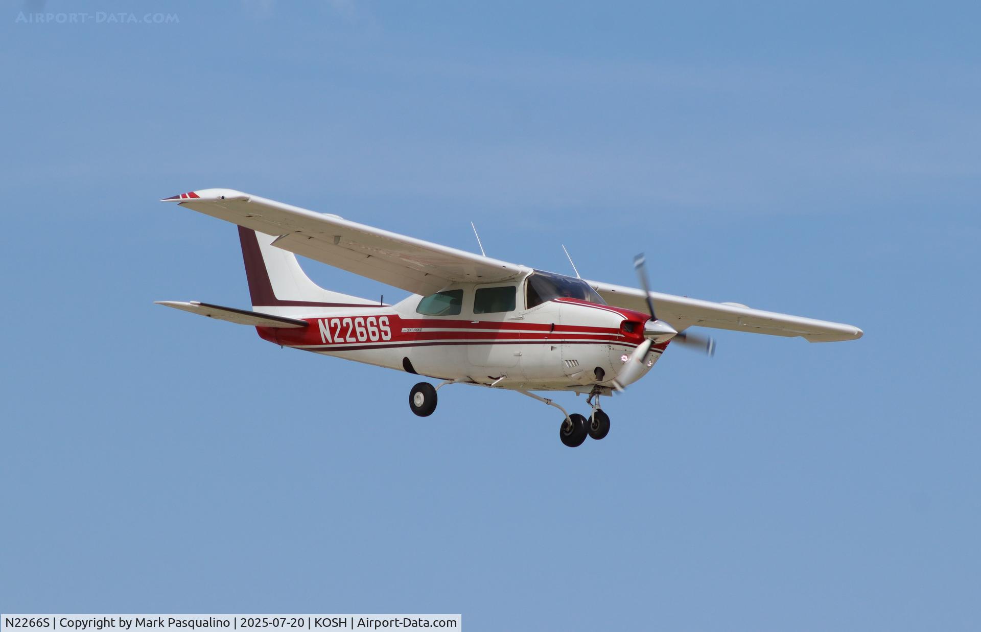 N2266S, 1976 Cessna T210L Turbo Centurion C/N 21061210, Cessna T210L