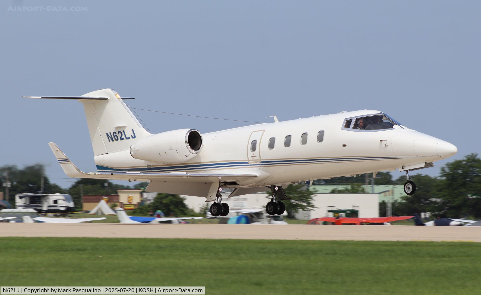 N62LJ, 1982 Gates Learjet 55 C/N 55-056, Learjet 55