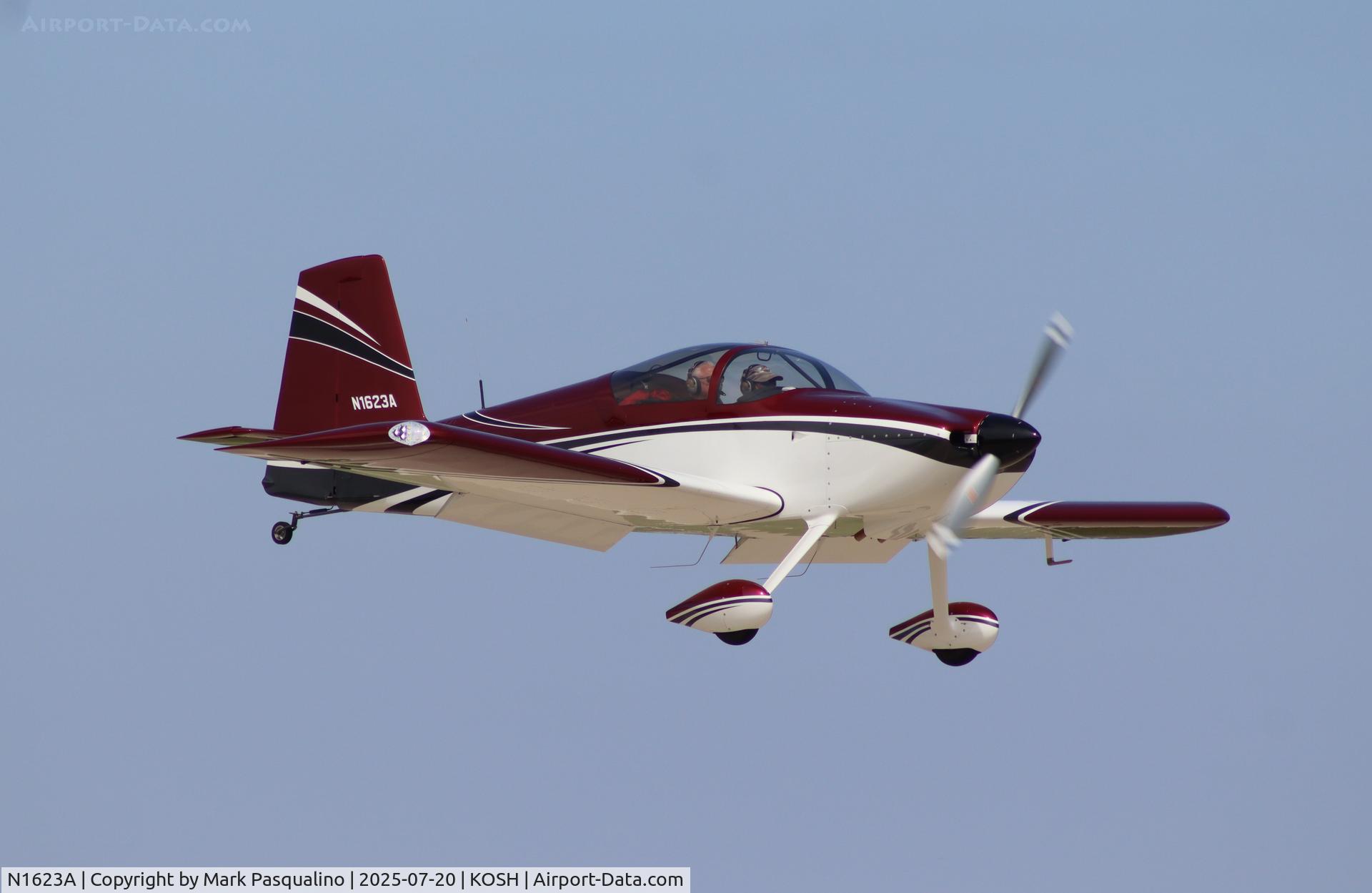 N1623A, 2023 Vans RV-7 C/N 74770, Vans RV-7