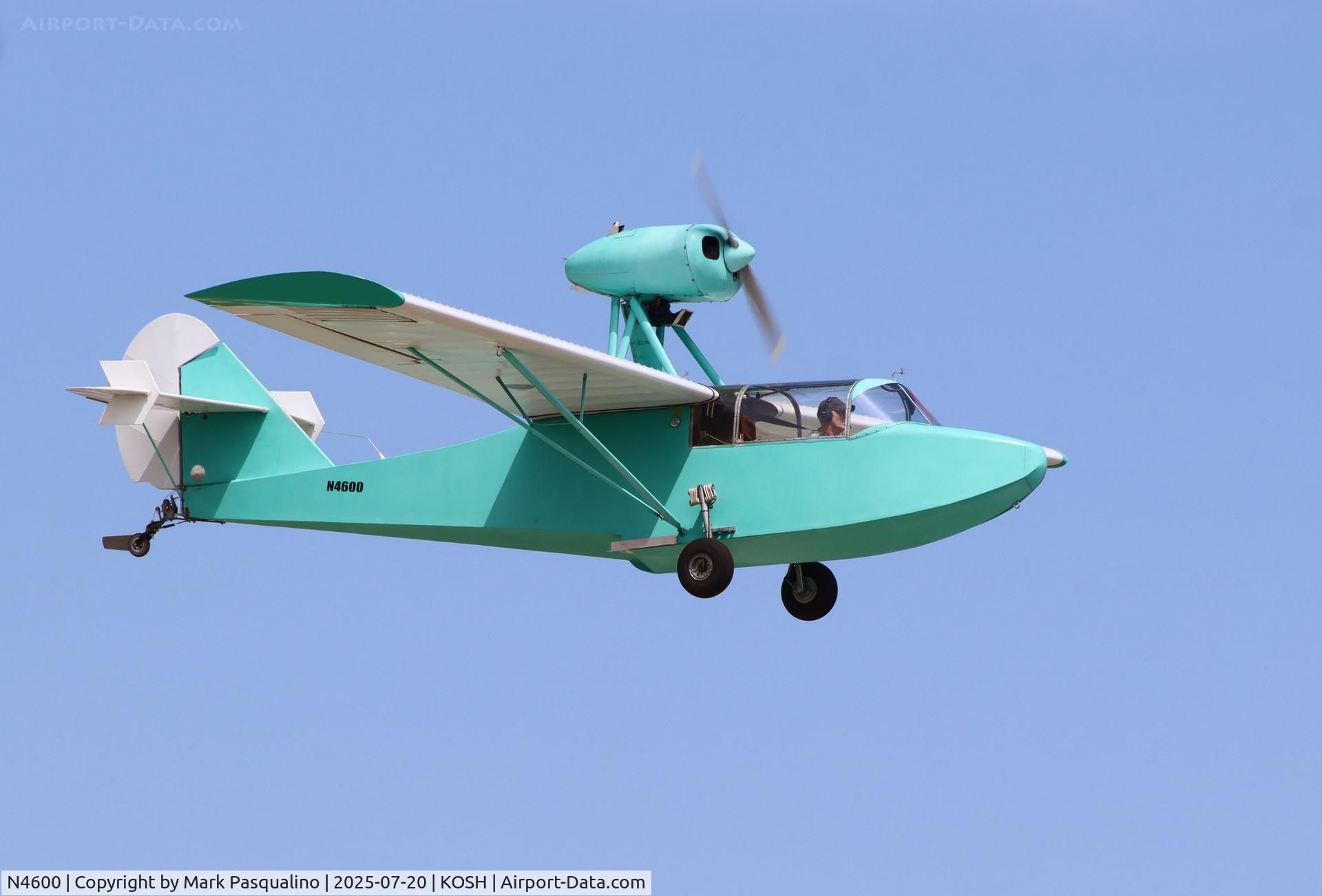 N4600, 1971 Volmer VJ-22 Sportsman C/N 46, Volmer VJ-22 Sportsman