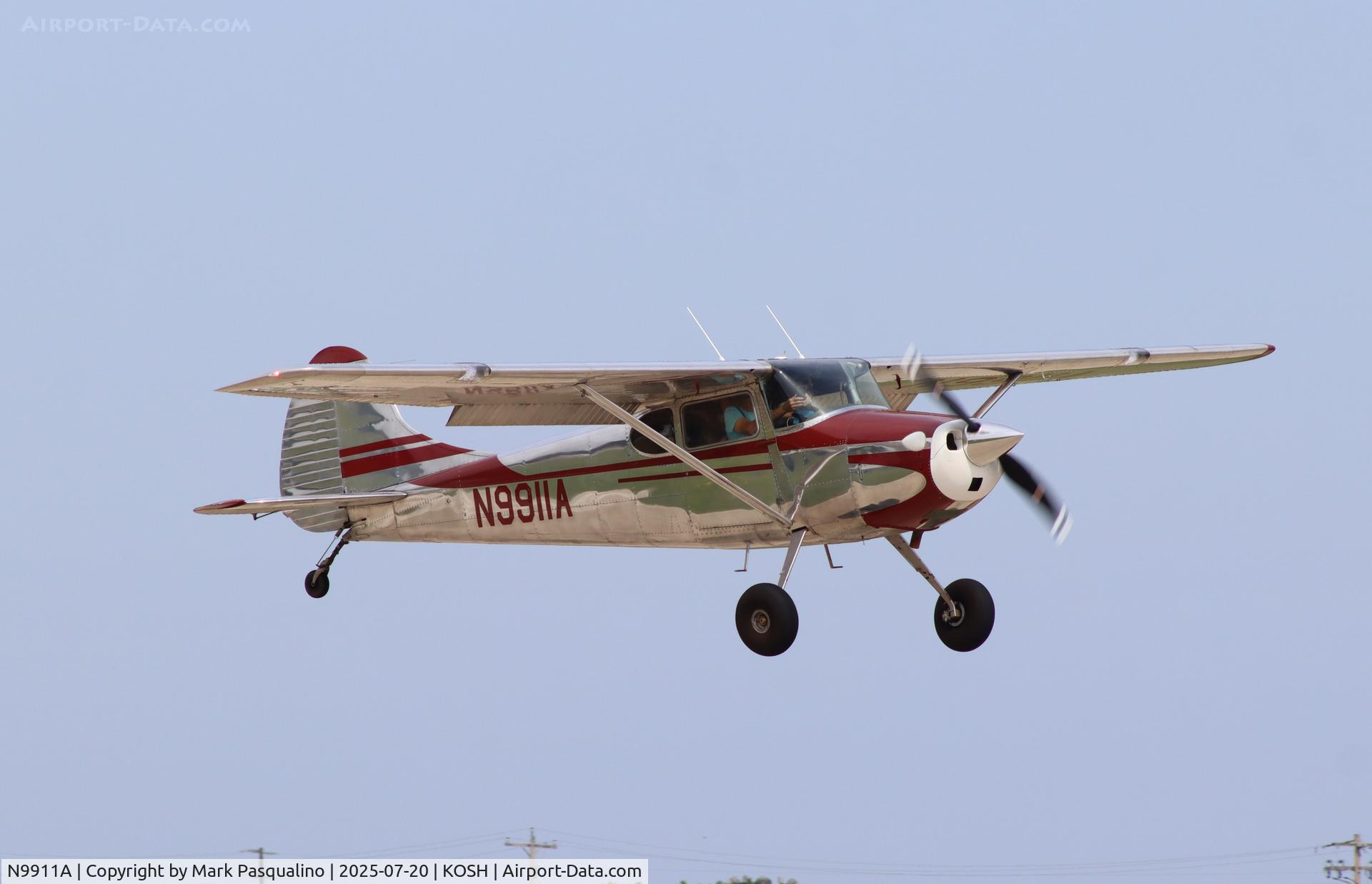 N9911A, 1950 Cessna 170A C/N 19271, Cessna 170A