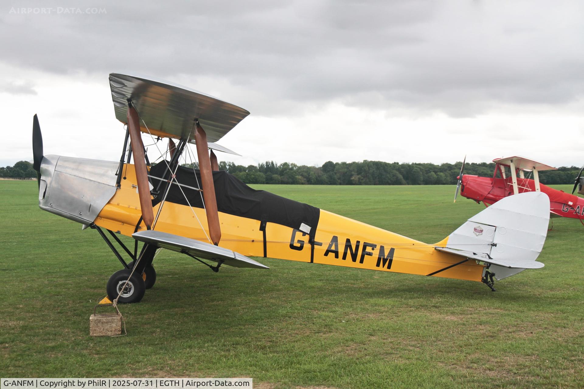 G-ANFM, 1941 De Havilland DH-82A Tiger Moth II C/N 83604, G-ANFM 1940 DH82A Tiger Moth DH60 Centenary Fly In Old Warden