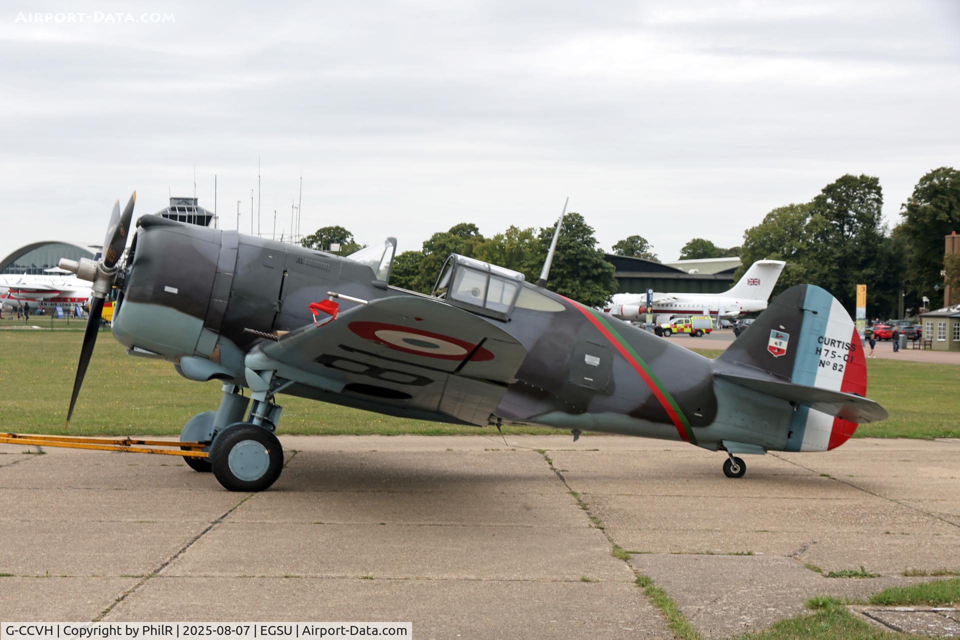 G-CCVH, 1939 Curtiss H-75A-1 C/N 12881, 82 (G-CCVH) 1939 Curtiss Hawk H-75A-1 AdeL Duxford 