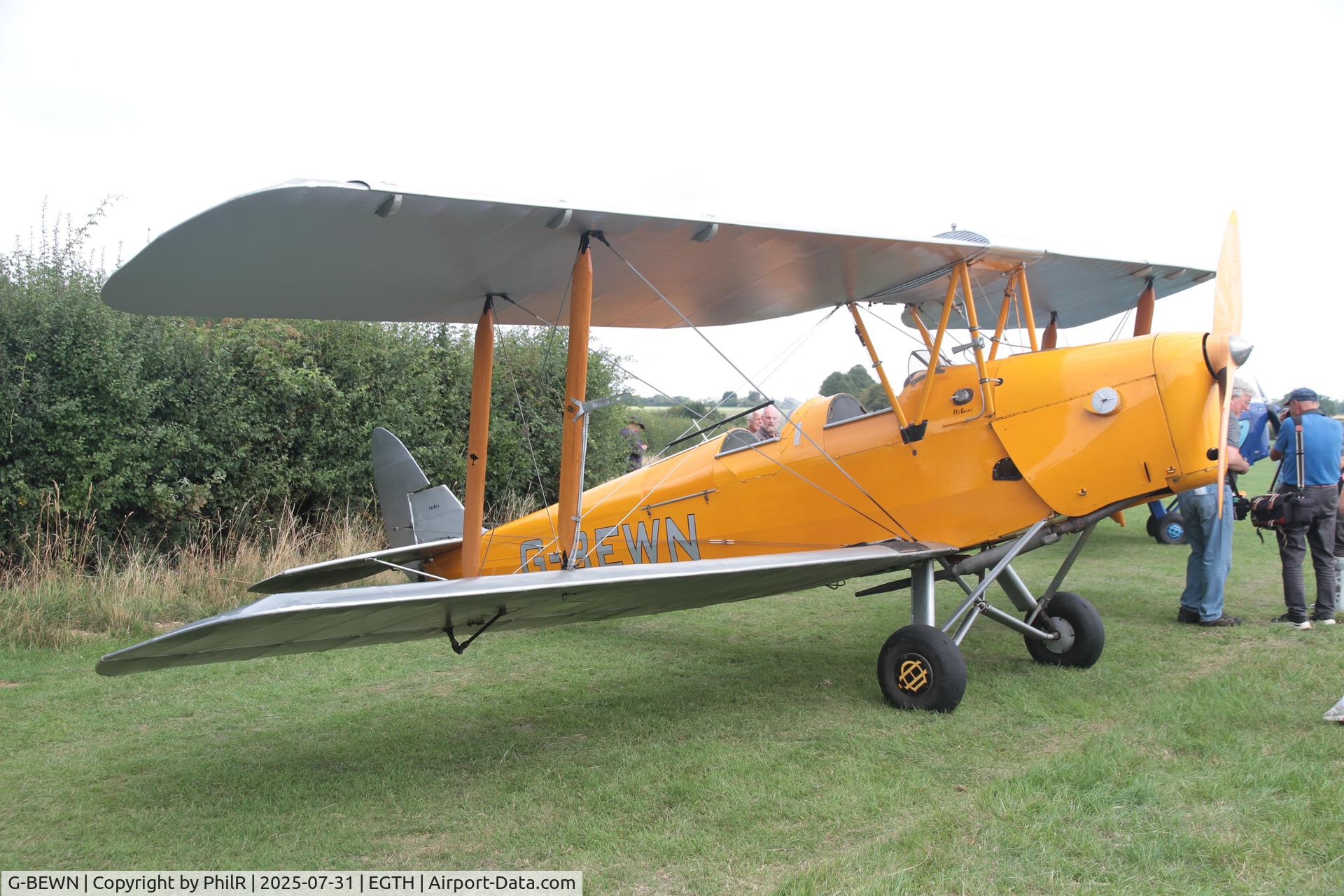 G-BEWN, 1941 De Havilland Australia DH-82A Tiger Moth C/N DHA952, G-BEWN 1942 DH Australia DH82A Tiger Moth DH60 Centenary Fly In Old Warden 