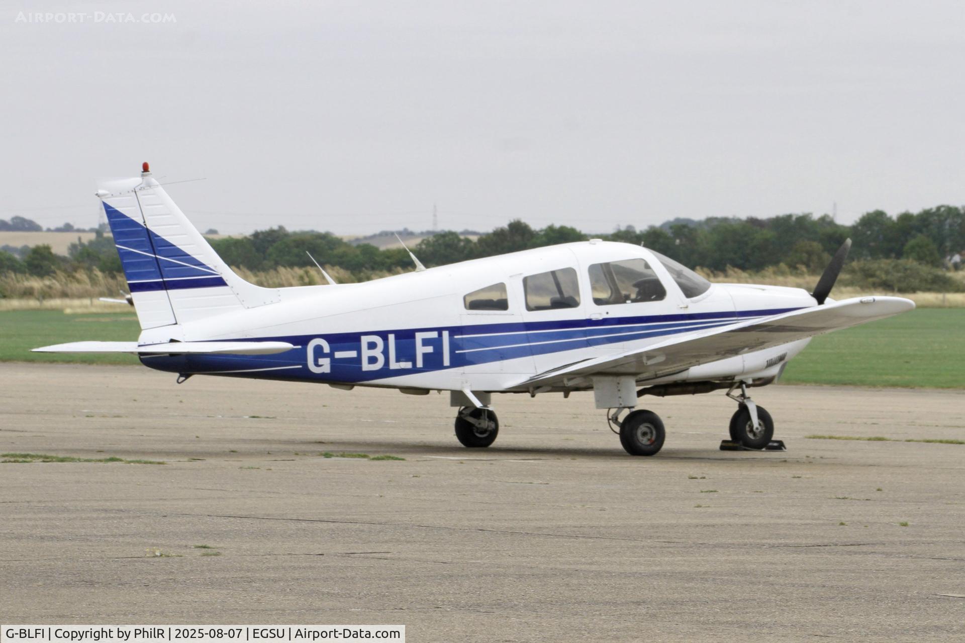 G-BLFI, 1984 Piper PA-28-181 Cherokee Archer II C/N 28-8490034, G-BLFI 1984 Piper PA-28-181 Cherokee Archer ll Duxford
