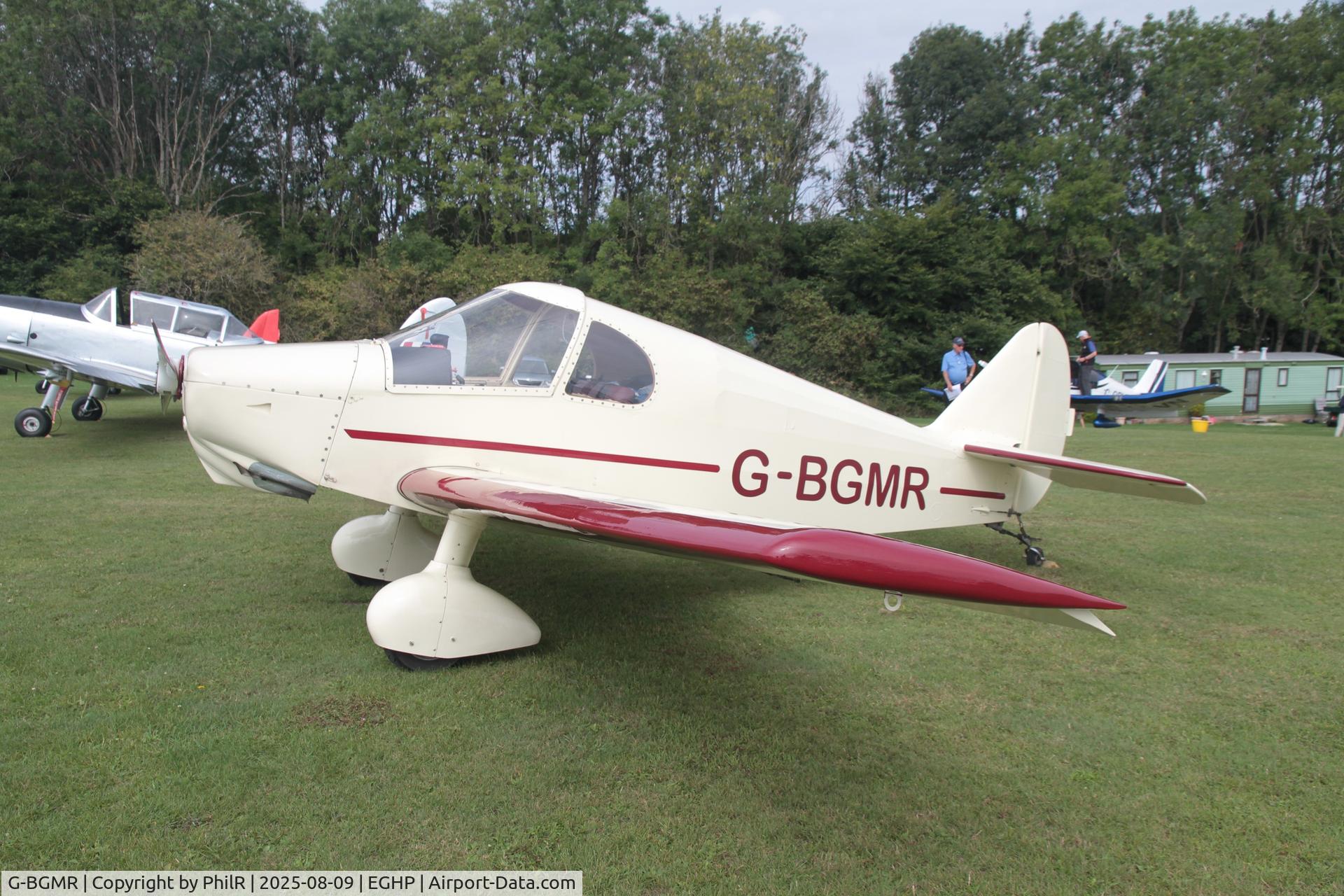 G-BGMR, 1981 Gardan GY-20 Minicab (Barritault JB-01 standard) C/N PFA 056-10153, G-BGMR 1981 Gardan GY-20 Minicab (JB01 Standard) Jodel Fly In Popham 02.08.25