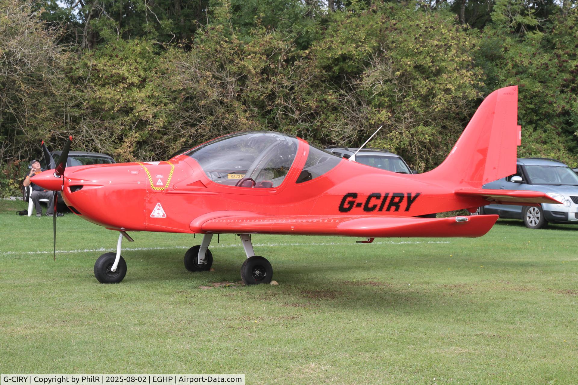G-CIRY, 2015 Evektor EV-97 Eurostar SL C/N 2015-4222, G-CIRY 2015 Light Sport Aviation Ltd EV-97 Eurostar SL Microlight Jodel Fly In Popham 