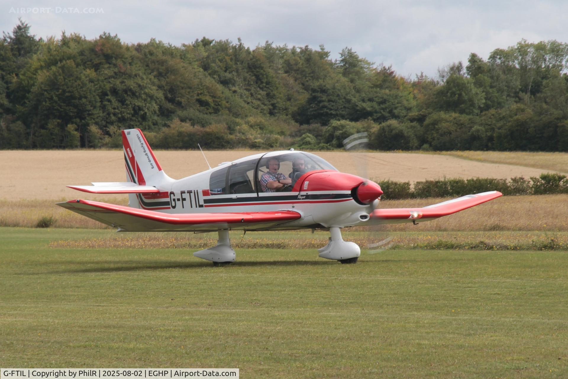 G-FTIL, 1988 Robin DR-400-180 Regent Regent C/N 1825, G-FTIL 1988 Pierre Robin DR400-180B Jodel Fly In Popham 