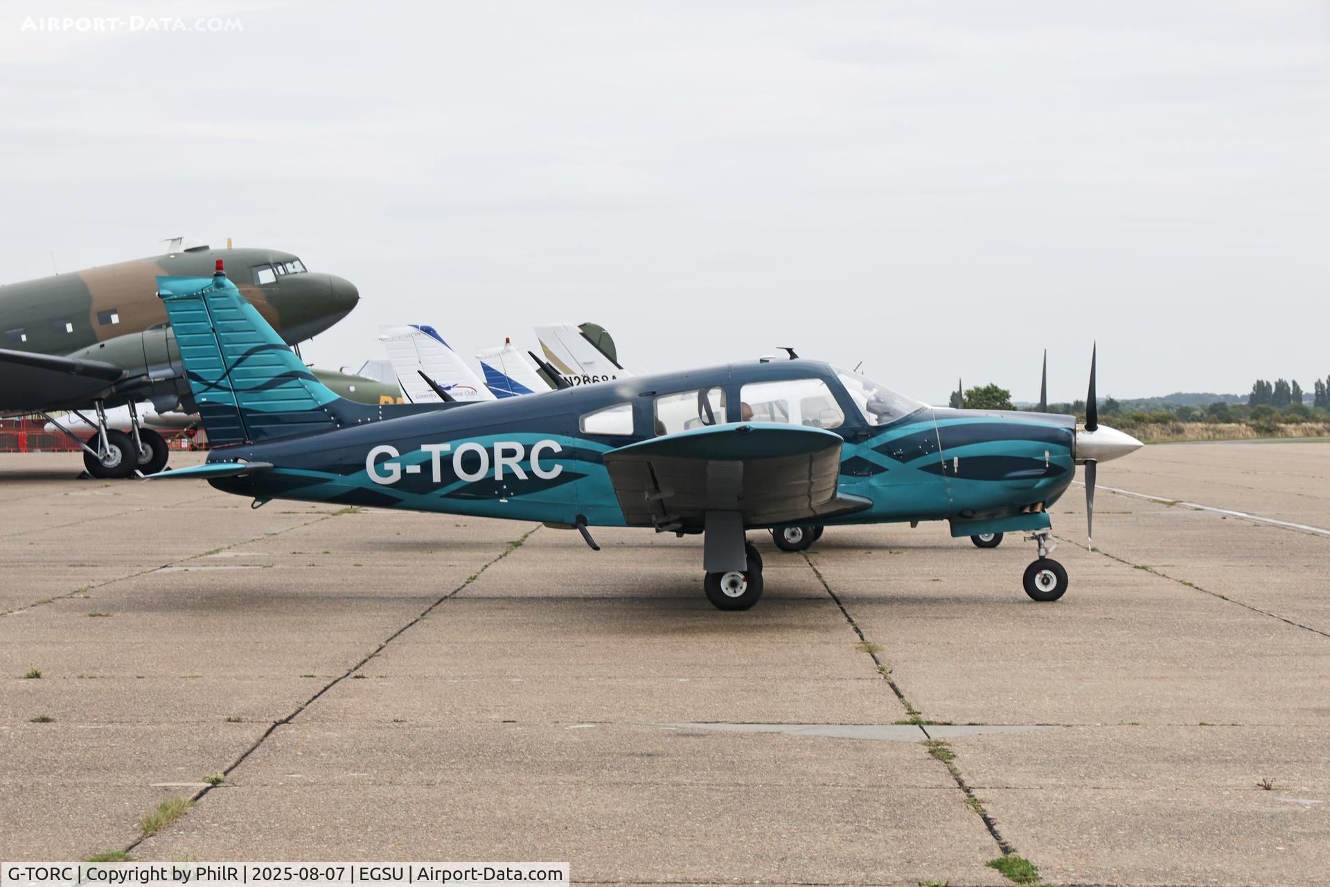 G-TORC, 1974 Piper PA-28R-200 Cherokee Arrow C/N 28R-7535036, G-TORC 1974 Piper PA-28R-200 Cherokee Arrow Duxford 07.08.25