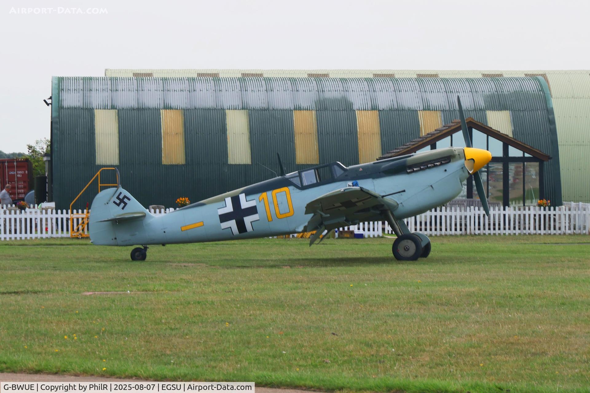 G-BWUE, 1949 Hispano HA-1112-M1L Buchon C/N 172, Yellow 10 G-BWUE 1949 Hispano HA-1112 M1L Bouchon Duxford