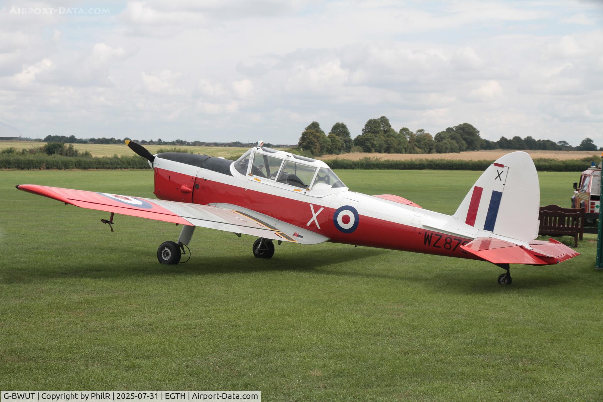 G-BWUT, 1953 De Havilland DHC-1 Chipmunk T.10 C/N C1/0918, WZ879 (G-BWUT) 1953 DHC1 Chipmunk 22 DH60 Centenary Fly In Old Warden