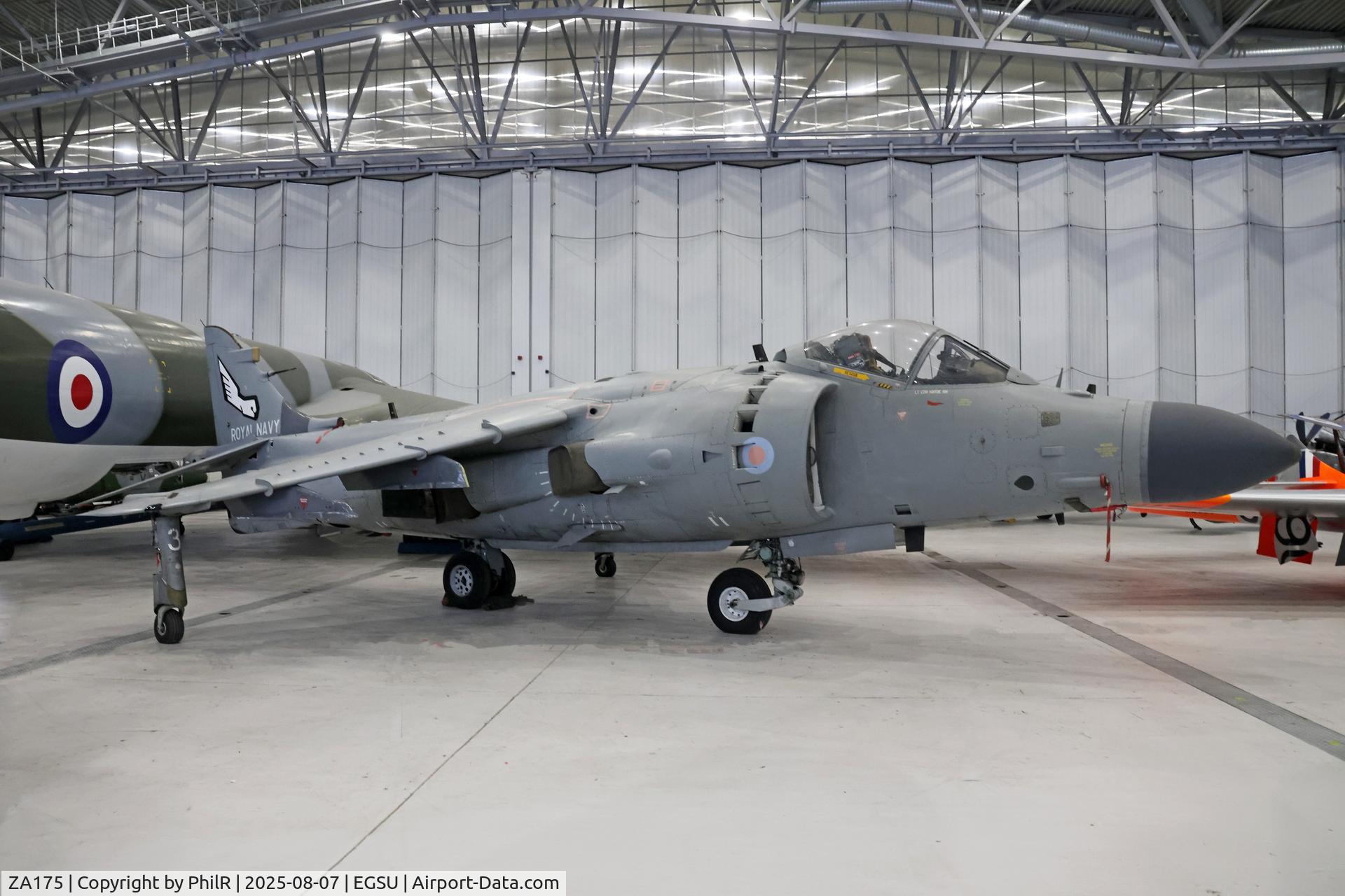ZA175, 1981 British Aerospace Sea Harrier F/A.2 C/N 41H-912026/P23, ZA175 1981 BAe Sea Harrier FA 2 RN Duxford