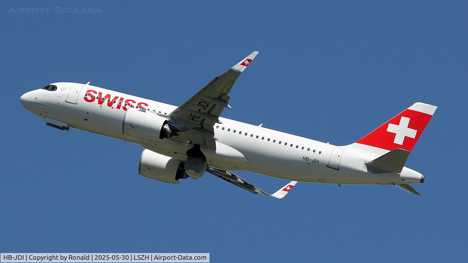 HB-JDI, 2024 Airbus A320-271N C/N 12379, at zrh