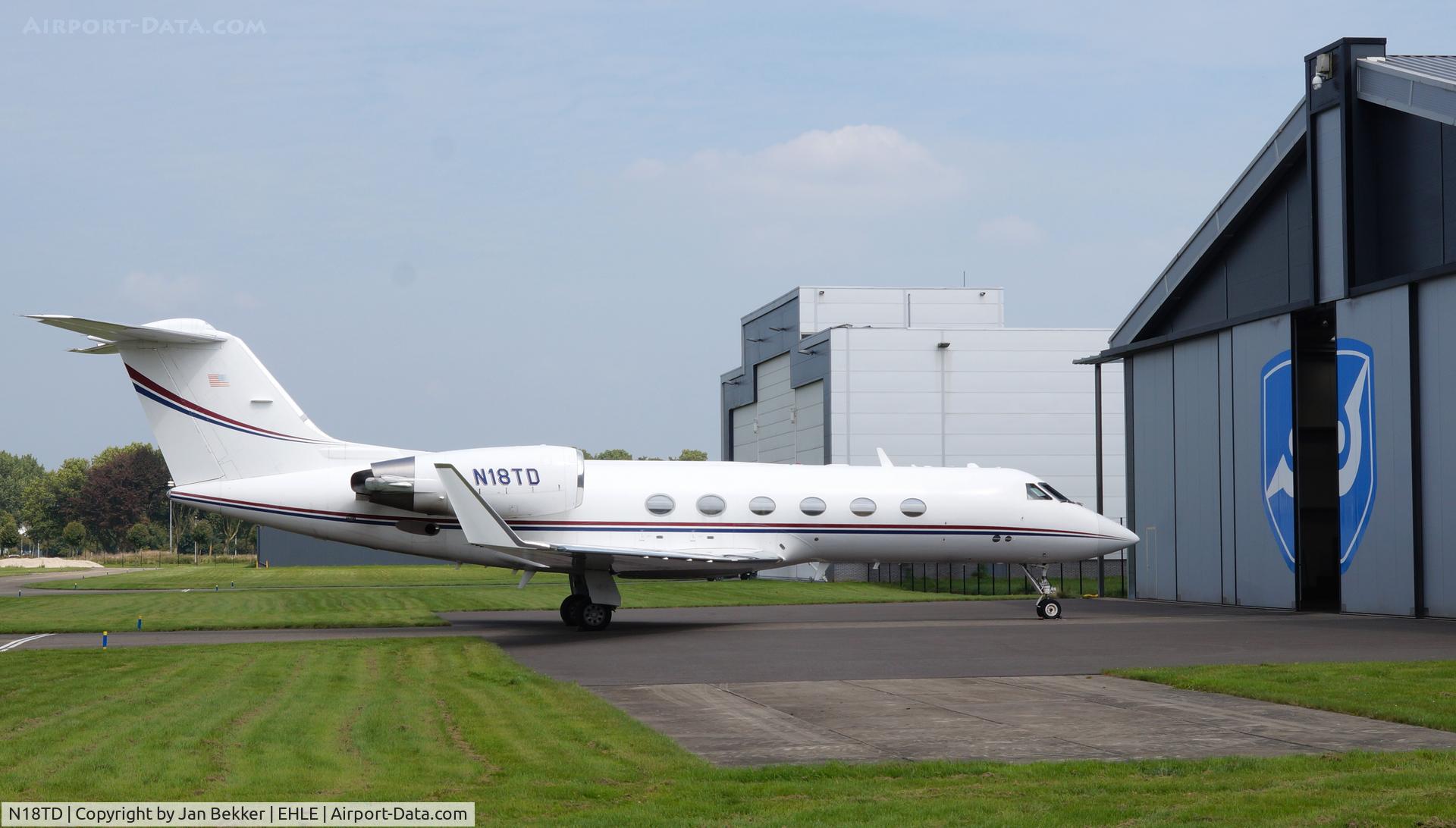 N18TD, 1990 Gulfstream Aerospace G-IV C/N 1145, Lelystad Airport 