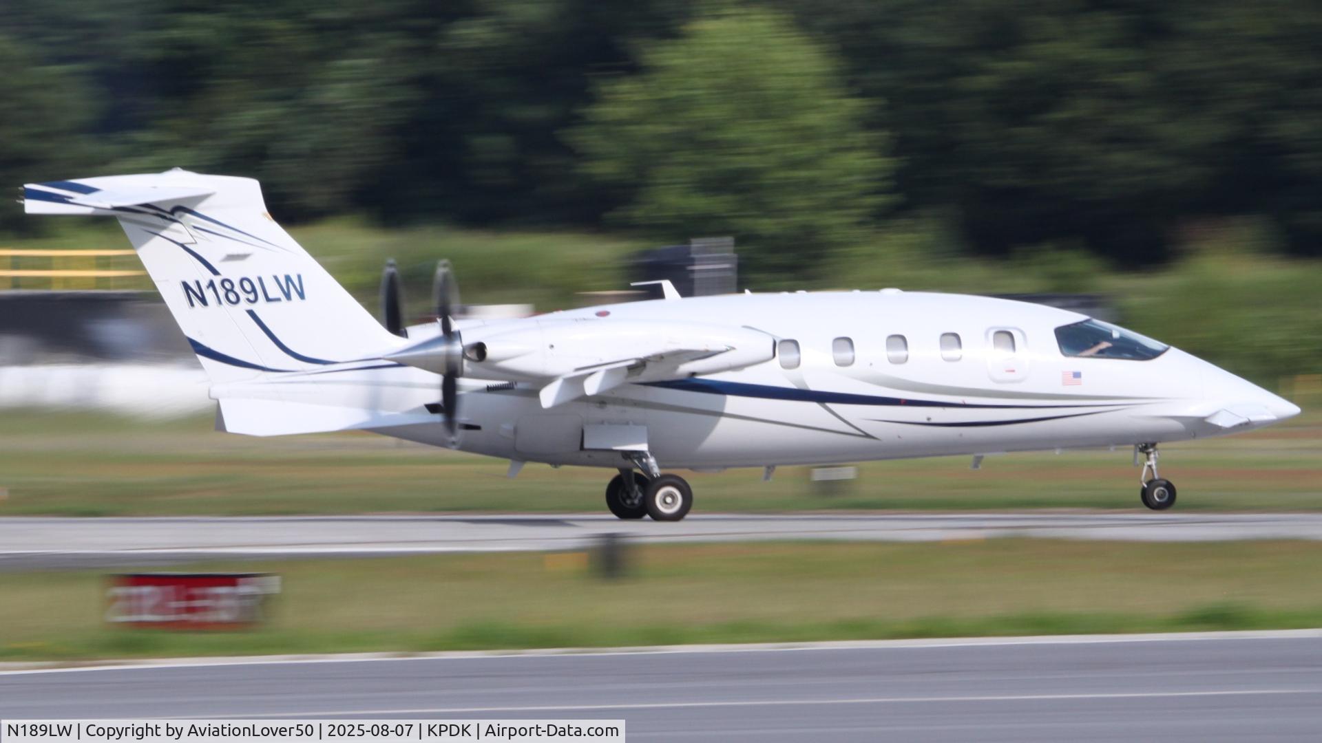 N189LW, Piaggio P-180 Avanti C/N 1181, P.180