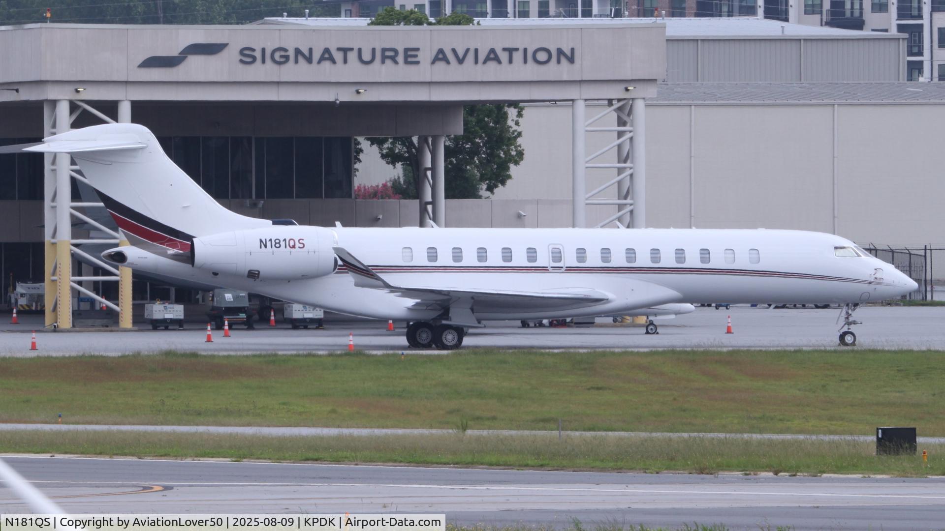 N181QS, 2023 Bombardier Inc. BD-700-2A12 Global 7500 C/N 70154, NetJets Global 7500