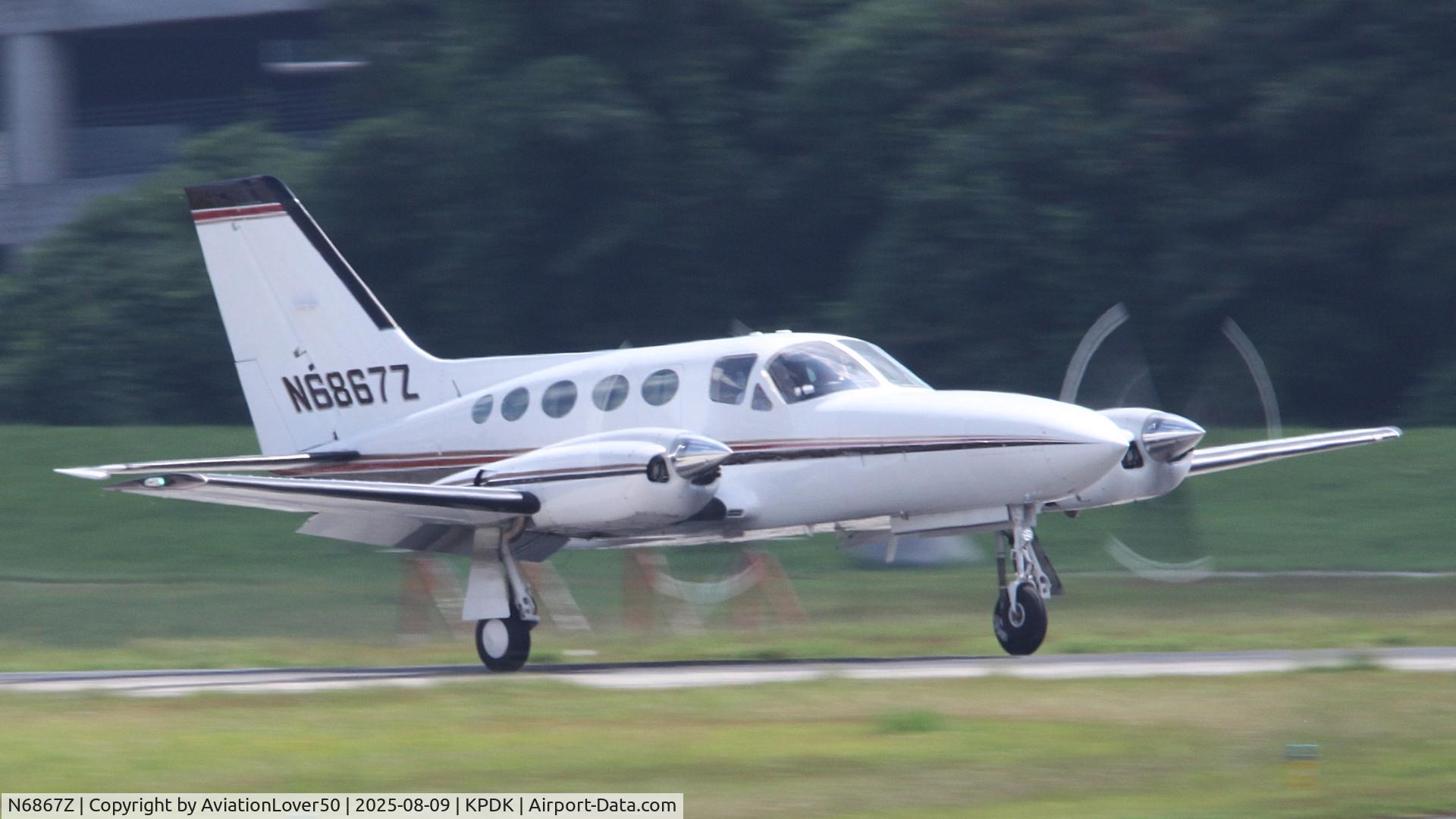 N6867Z, 1981 Cessna 421C Golden Eagle C/N 421C1090, 421C Golden Eagle
