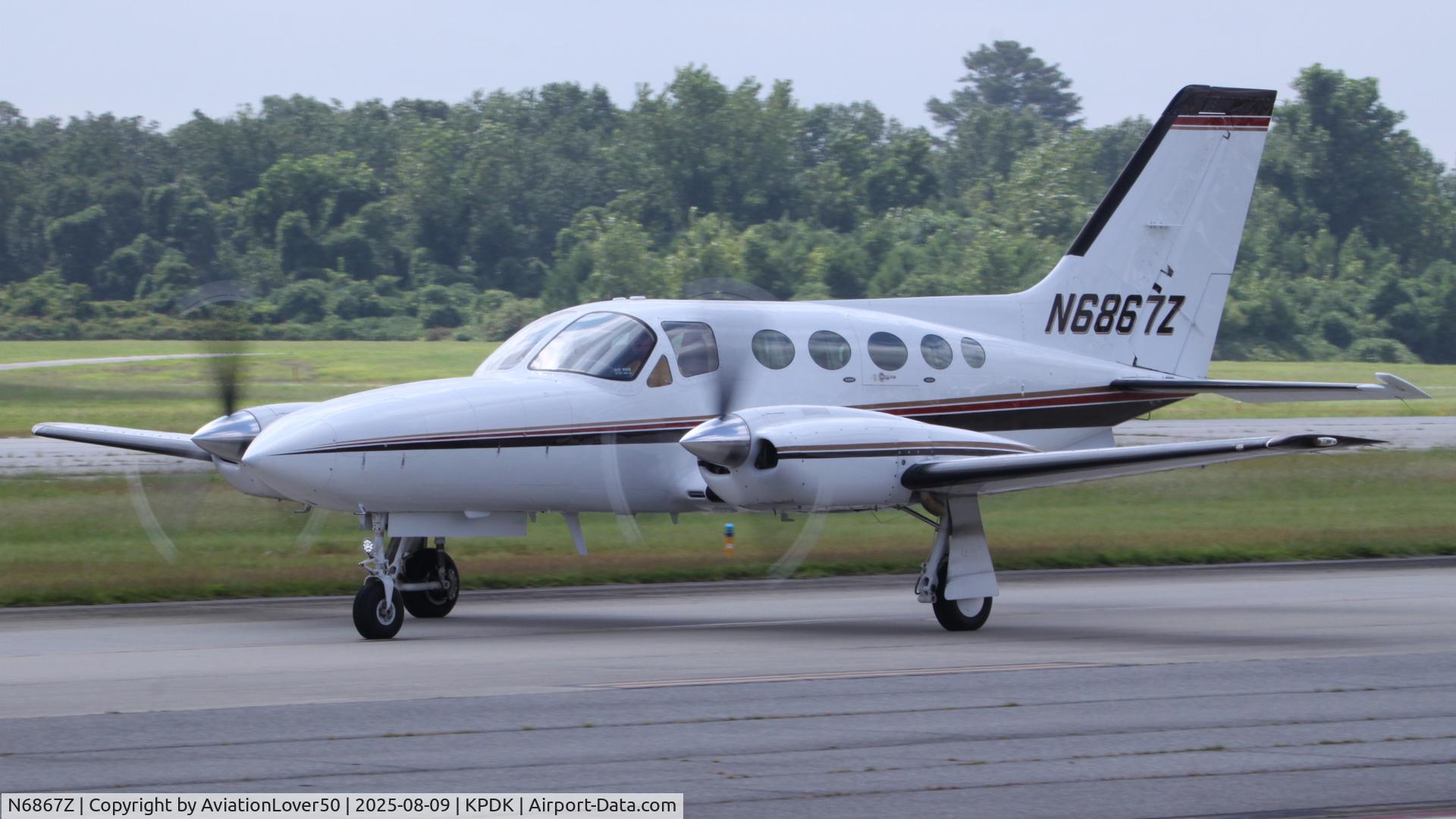 N6867Z, 1981 Cessna 421C Golden Eagle C/N 421C1090, 421C Golden Eagle