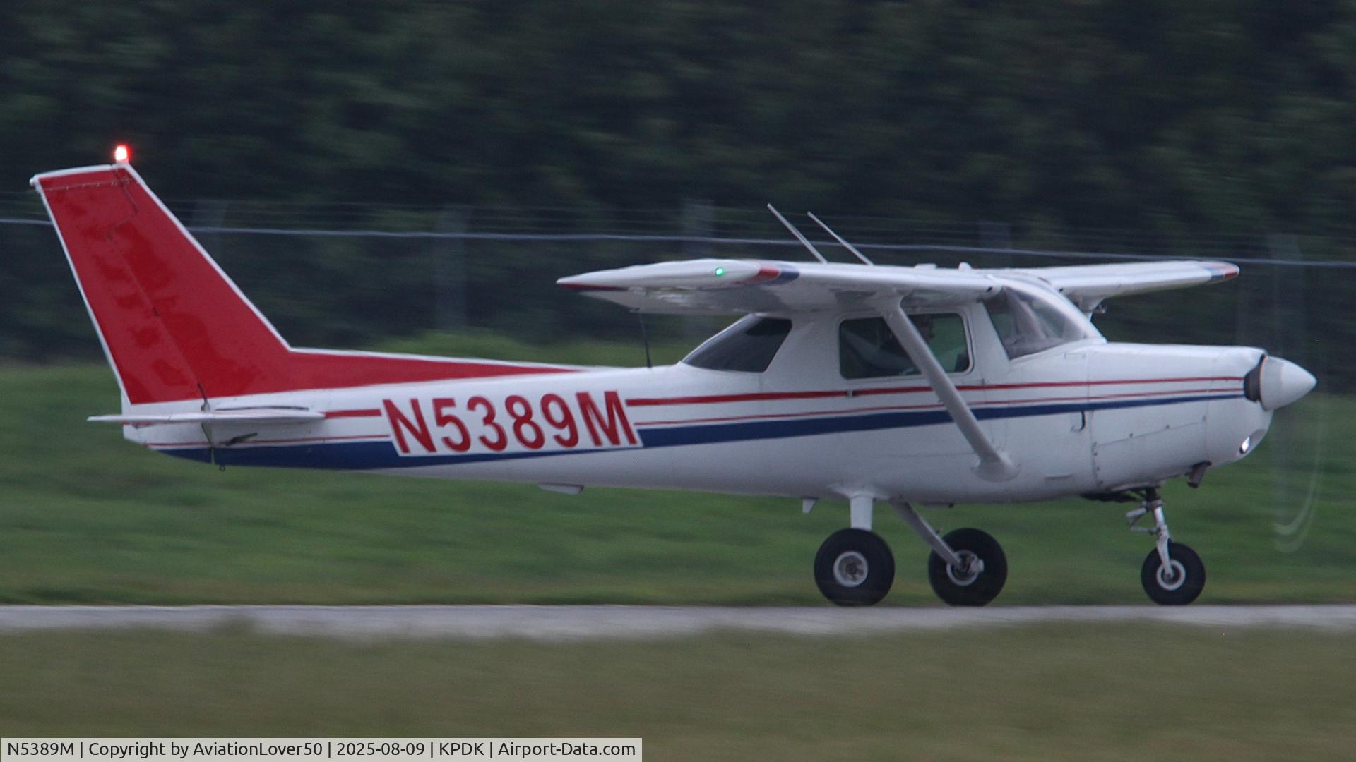 N5389M, 1980 Cessna 152 C/N 15284576, 152