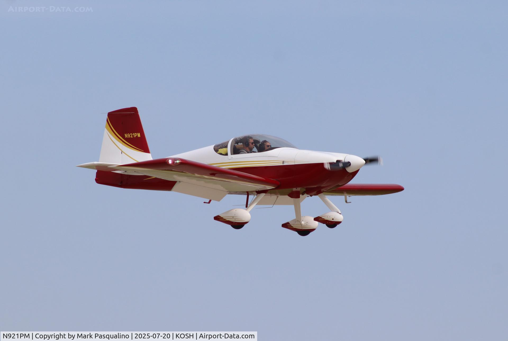 N921PM, 2013 Vans RV-7A C/N 73136, Vans RV-7A