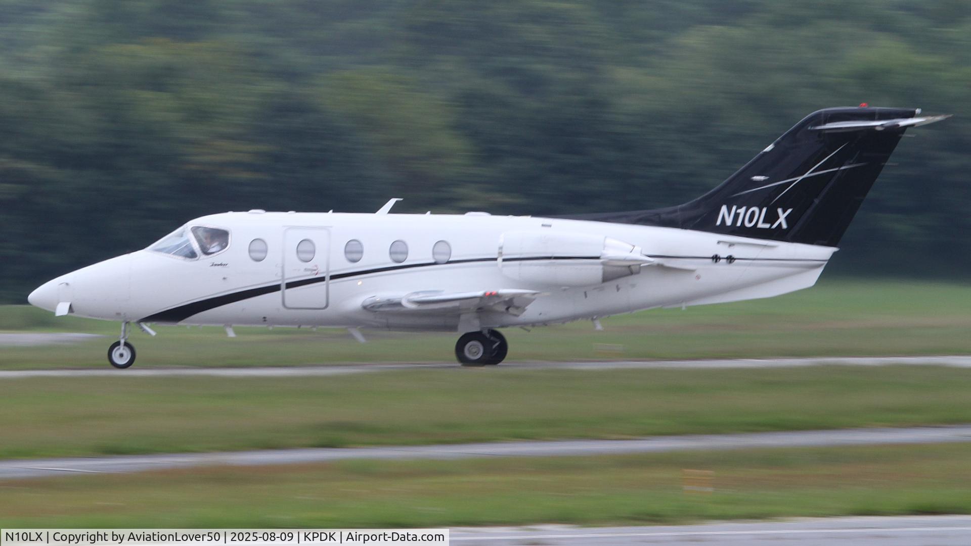 N10LX, Raytheon 400A C/N RK-395, Wheels Up Beechjet 400XP