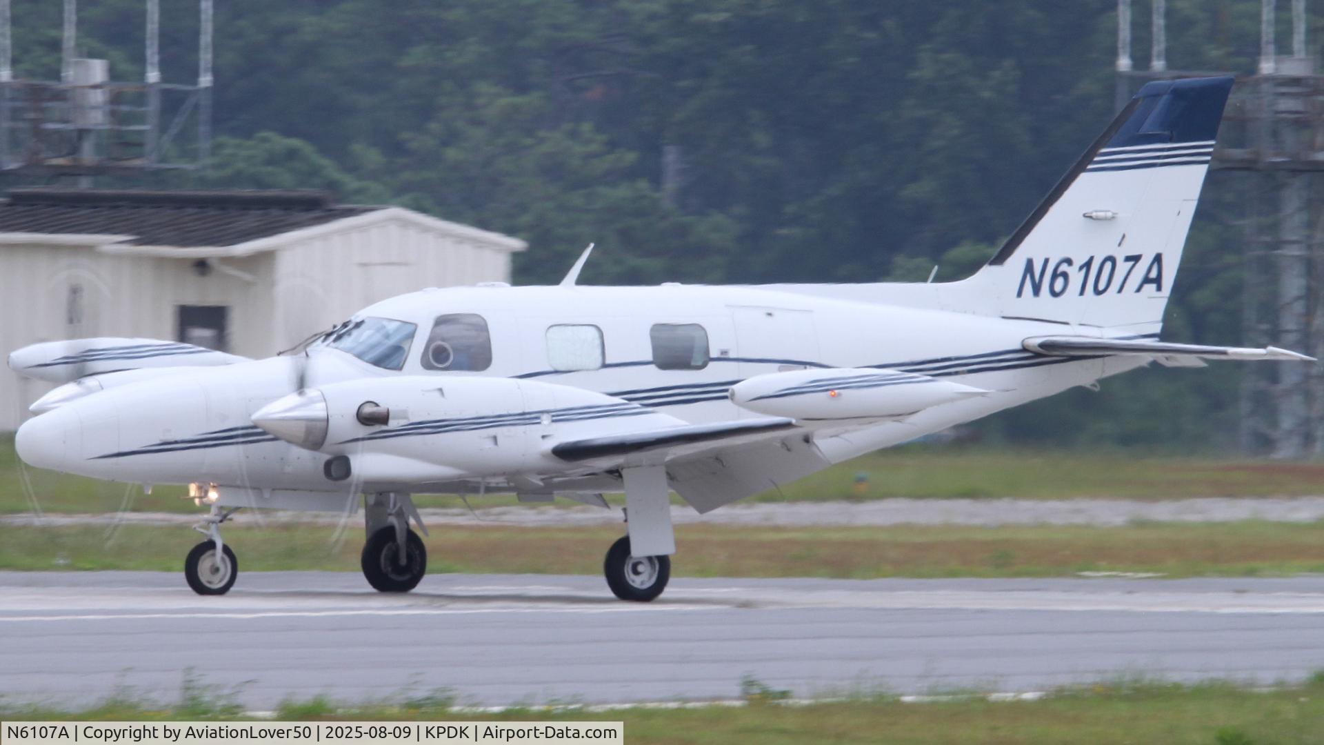 N6107A, 1978 Piper PA-31T C/N 31T-7820087, PA-31T Cheyenne II