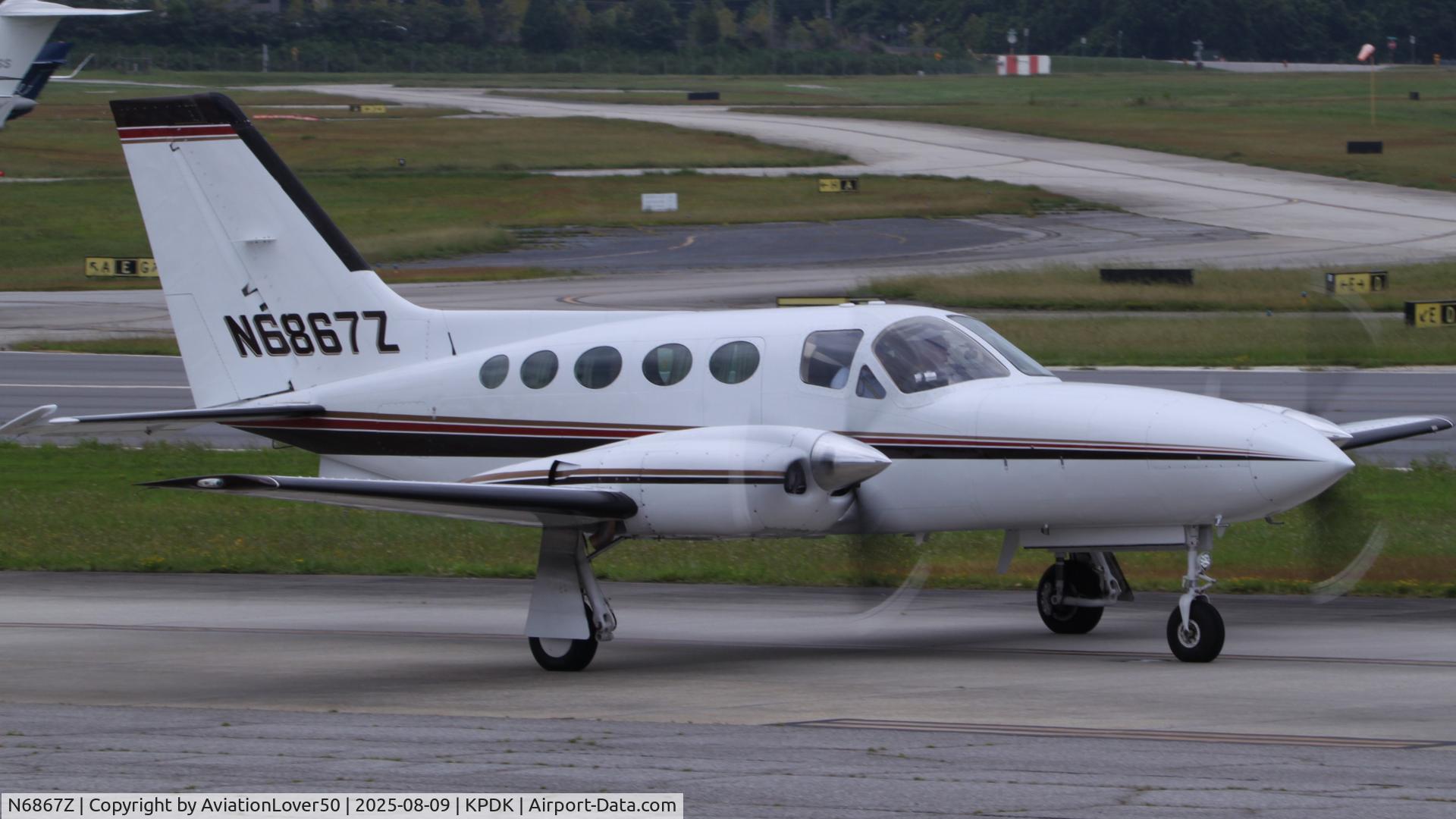 N6867Z, 1981 Cessna 421C Golden Eagle C/N 421C1090, 421C Golden Eagle