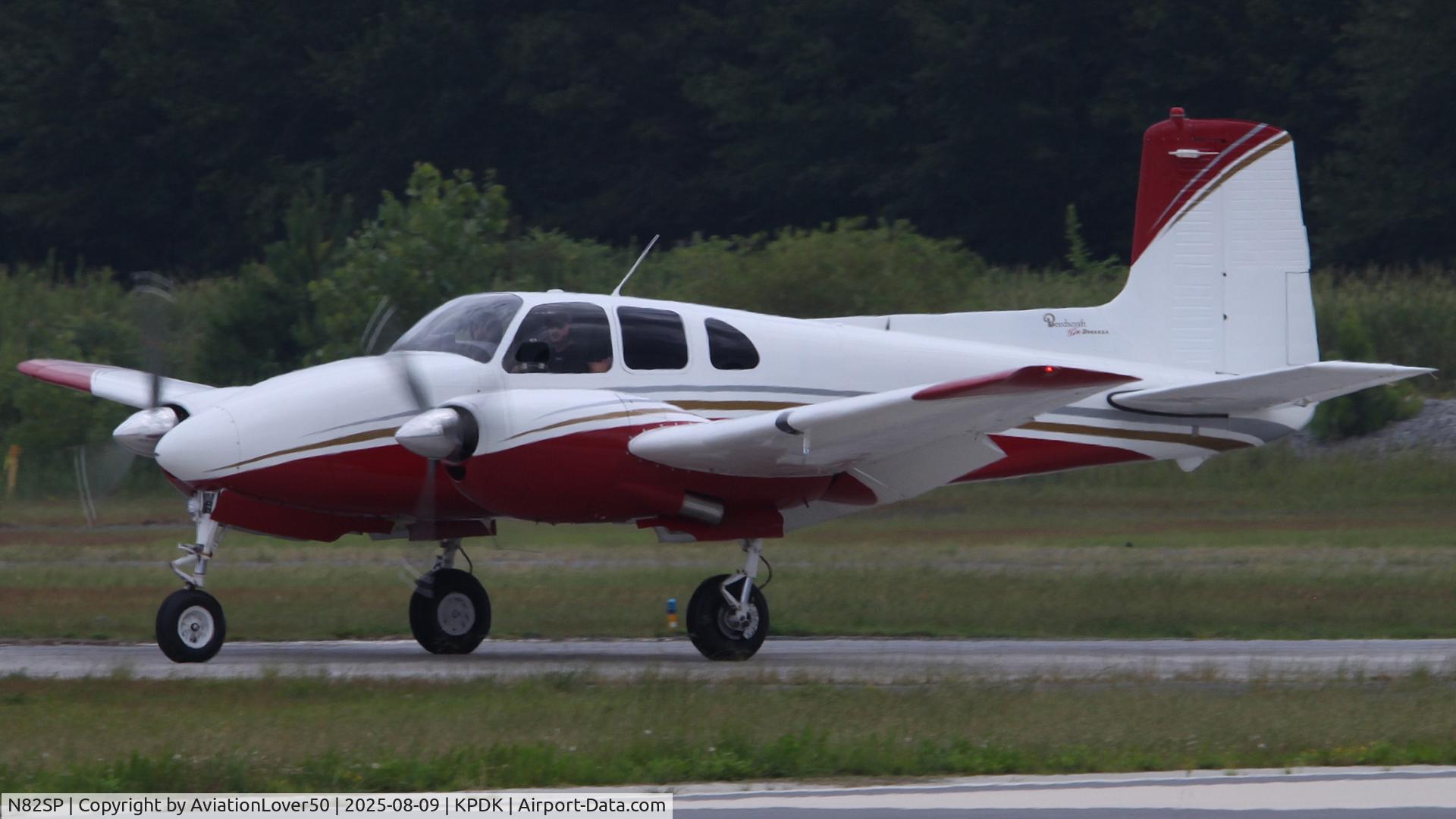 N82SP, 1958 Beech D50A Twin Bonanza C/N DH-174, D50A Twin Bonanza