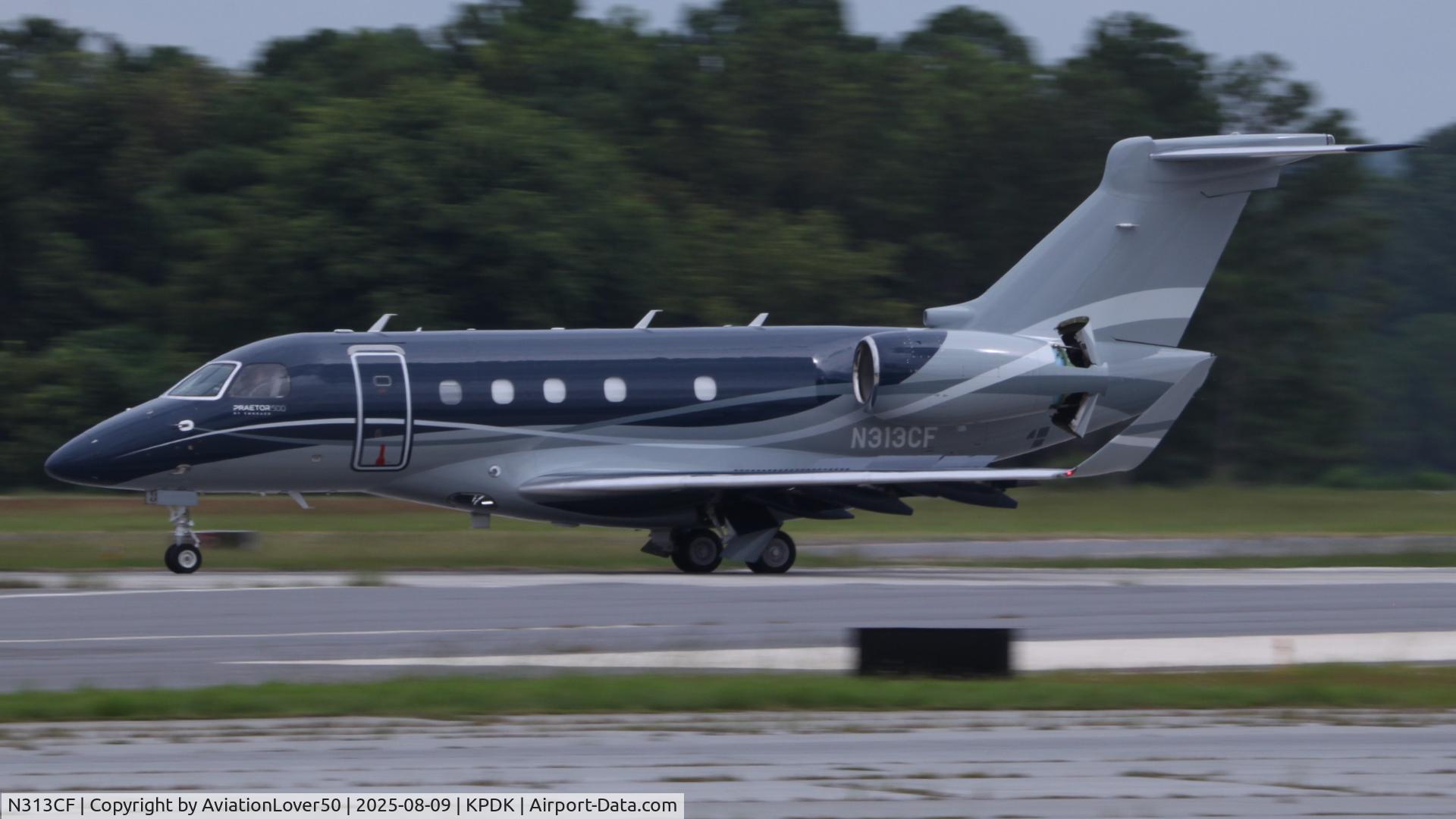 N313CF, 2022 Embraer EMB-545 Praetor 500 C/N 55010089, Praetor 500
