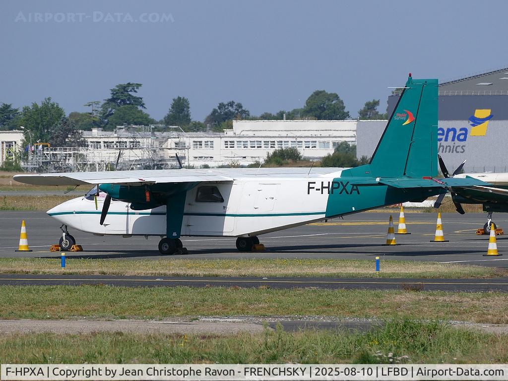 F-HPXA, Britten-Norman BN-2A-21 Islander AIRLINE C/N 553, PixAir Survey