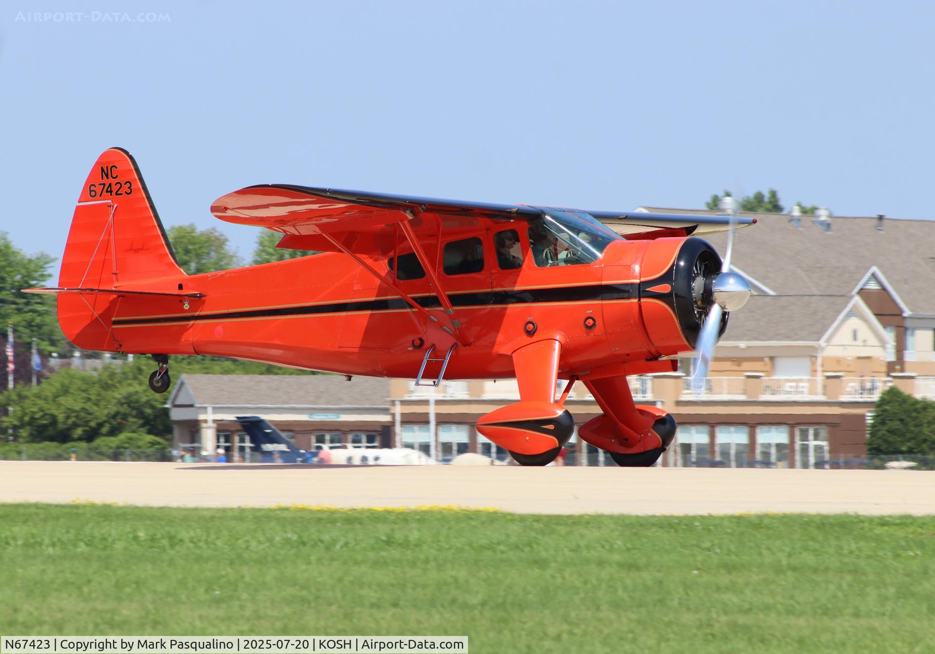 N67423, 1944 Howard Aircraft DGA-15P C/N 1802, Howard DGA-15P