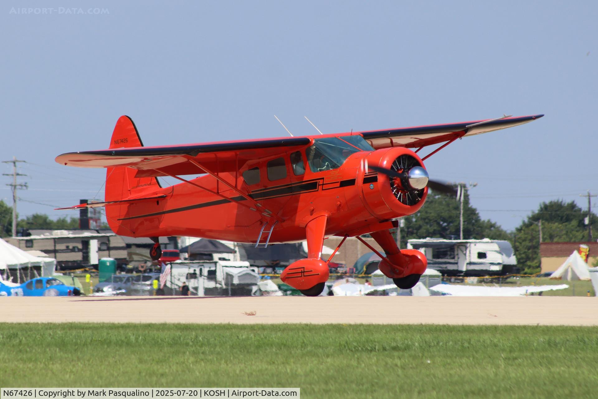 N67426, Howard Aircraft DGA-15P C/N 1710, Howard DGA-15P